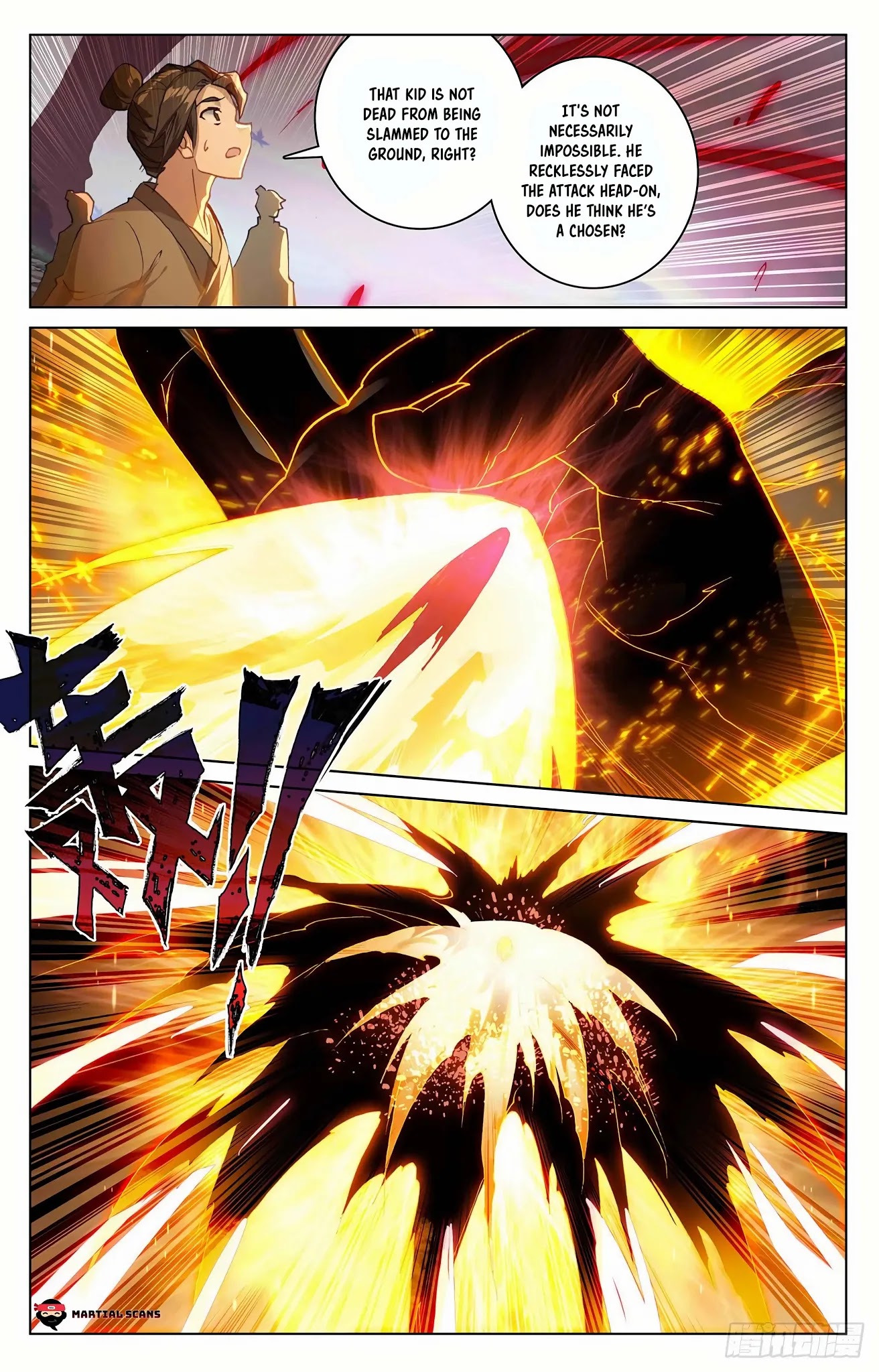 Yuan Zun Chapter 304.5 page 9 - Chapter 304.5: Chief Disciple Against Chosen