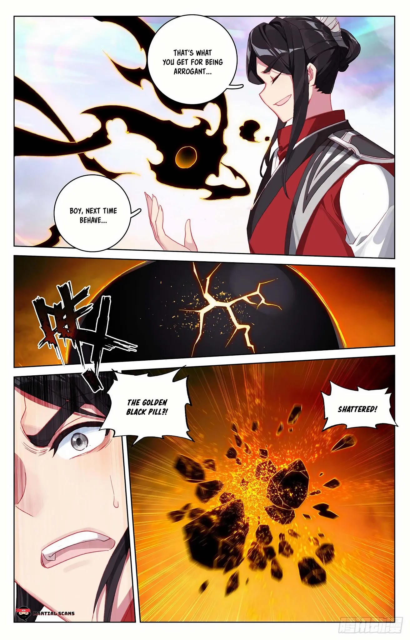 Yuan Zun Chapter 305.5 page 10 - Chapter 305.5: Blue Serpent Destroys Golden Pill