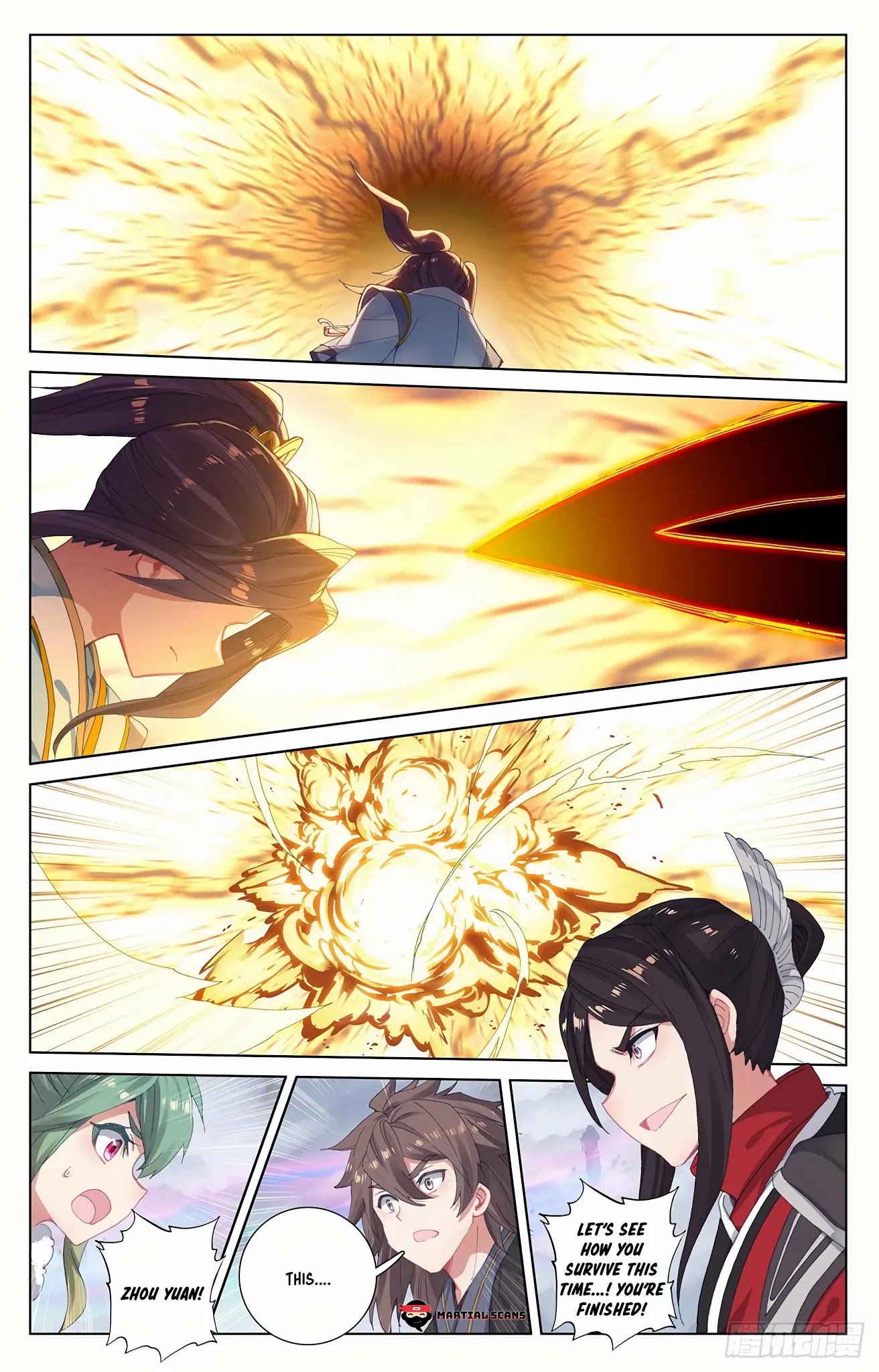 Yuan Zun Chapter 305.5 page 4 - Chapter 305.5: Blue Serpent Destroys Golden Pill