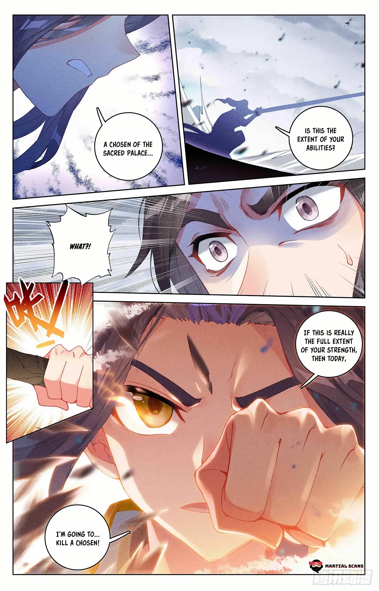 Yuan Zun Chapter 305.5 page 5 - Chapter 305.5: Blue Serpent Destroys Golden Pill