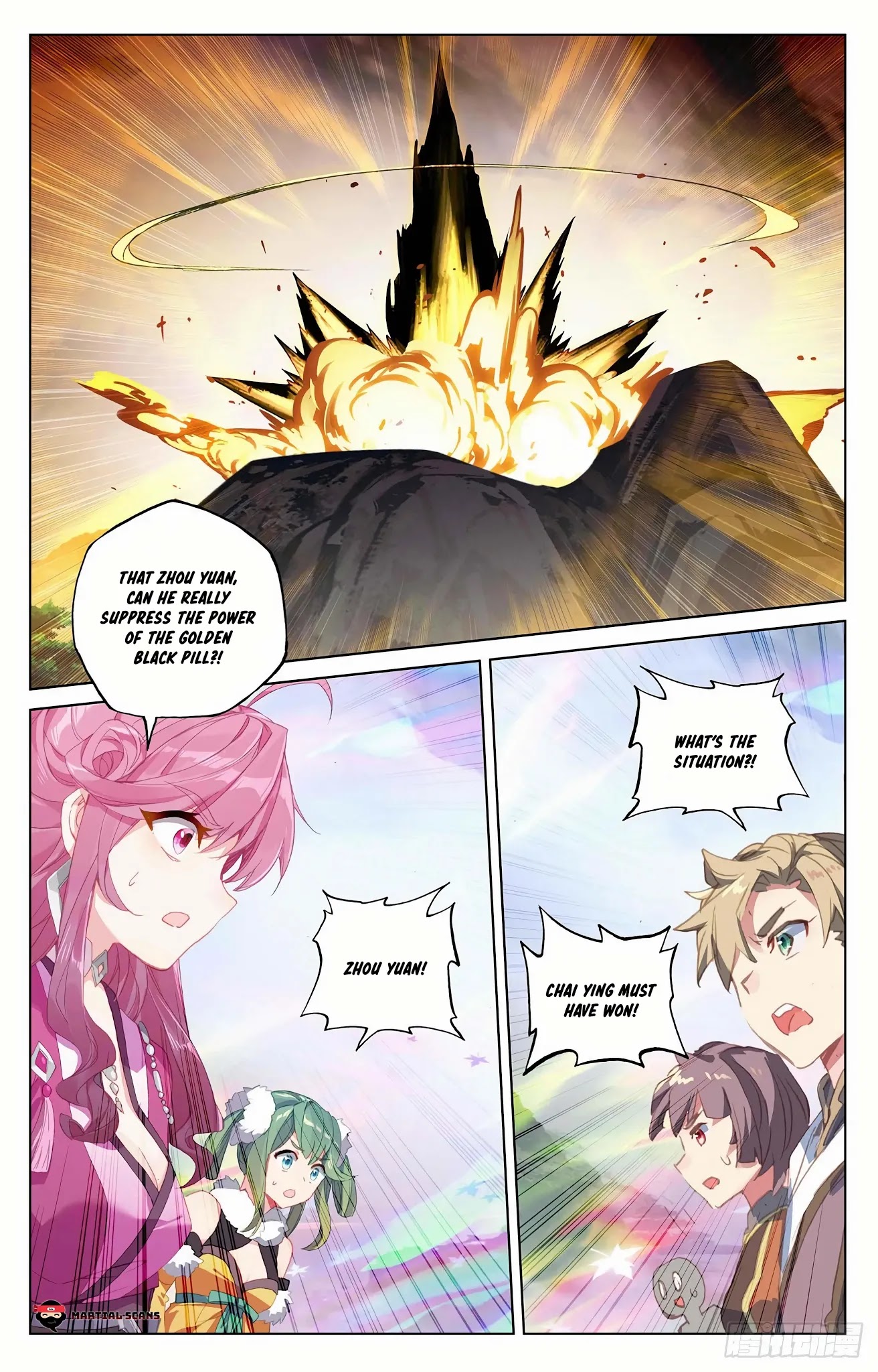 Yuan Zun Chapter 305.5 page 9 - Chapter 305.5: Blue Serpent Destroys Golden Pill
