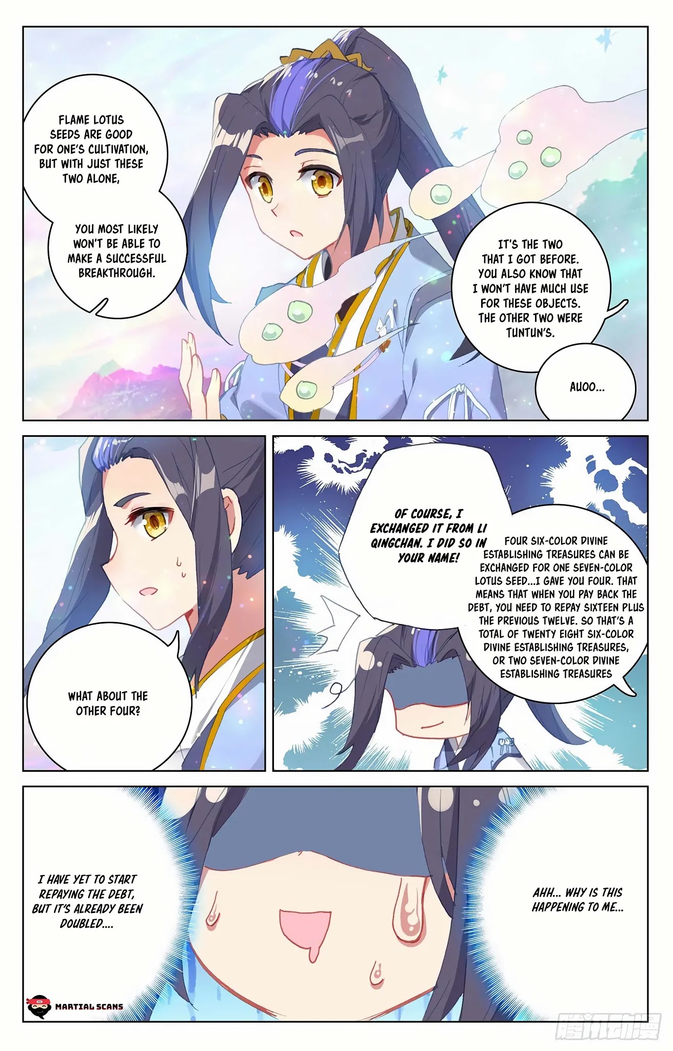 Yuan Zun Chapter 307.5 page 9 - Chapter 307.5: Debt