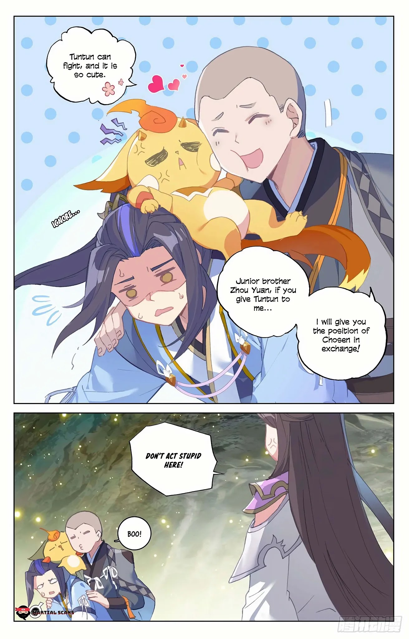 Yuan Zun Chapter 307 page 4 - Chapter 307: Seven-color Divine Establishing Treasure!