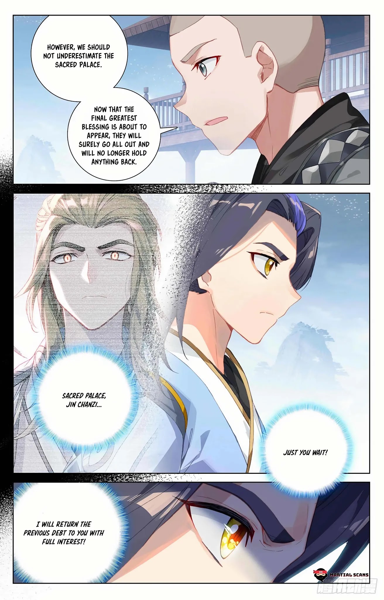 Yuan Zun Chapter 310.5 page 7 - Chapter 310.5: Blessing Appears