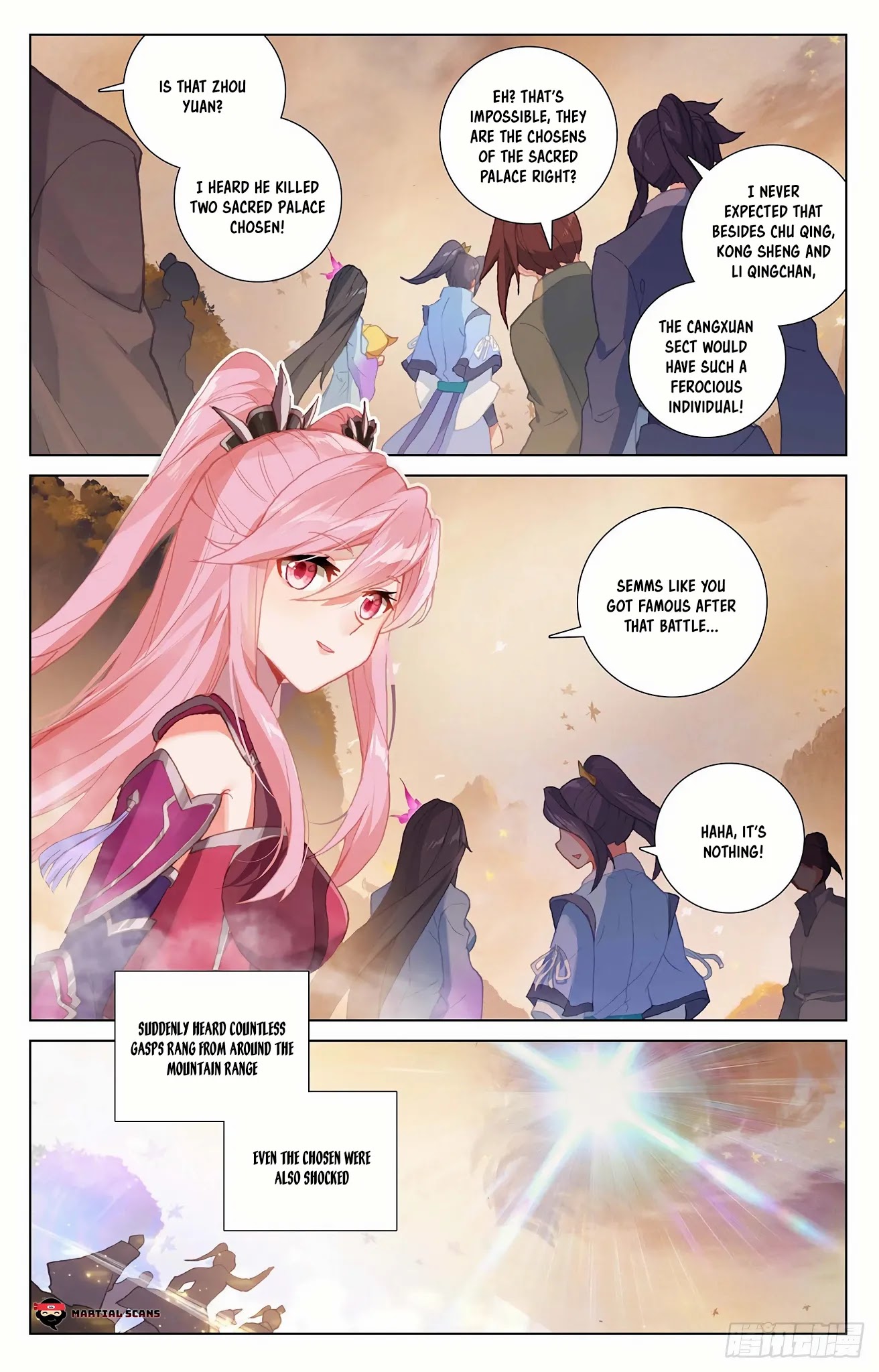 Yuan Zun Chapter 310.5 page 9 - Chapter 310.5: Blessing Appears