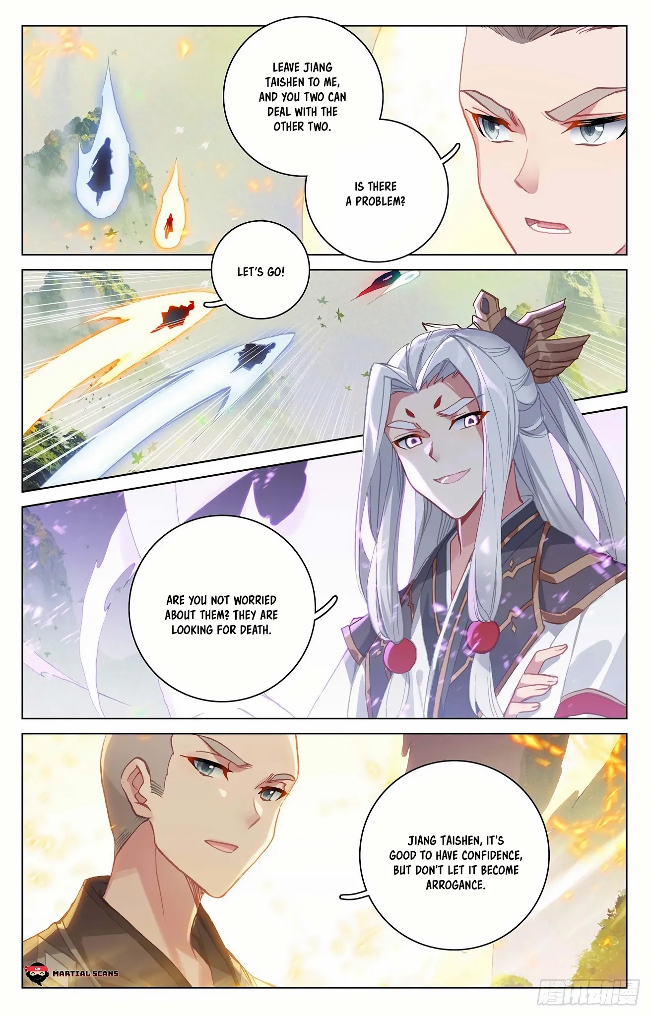 Yuan Zun Chapter 312.5 page 5 - Chapter 312.5: Chu Qing's Combat Form