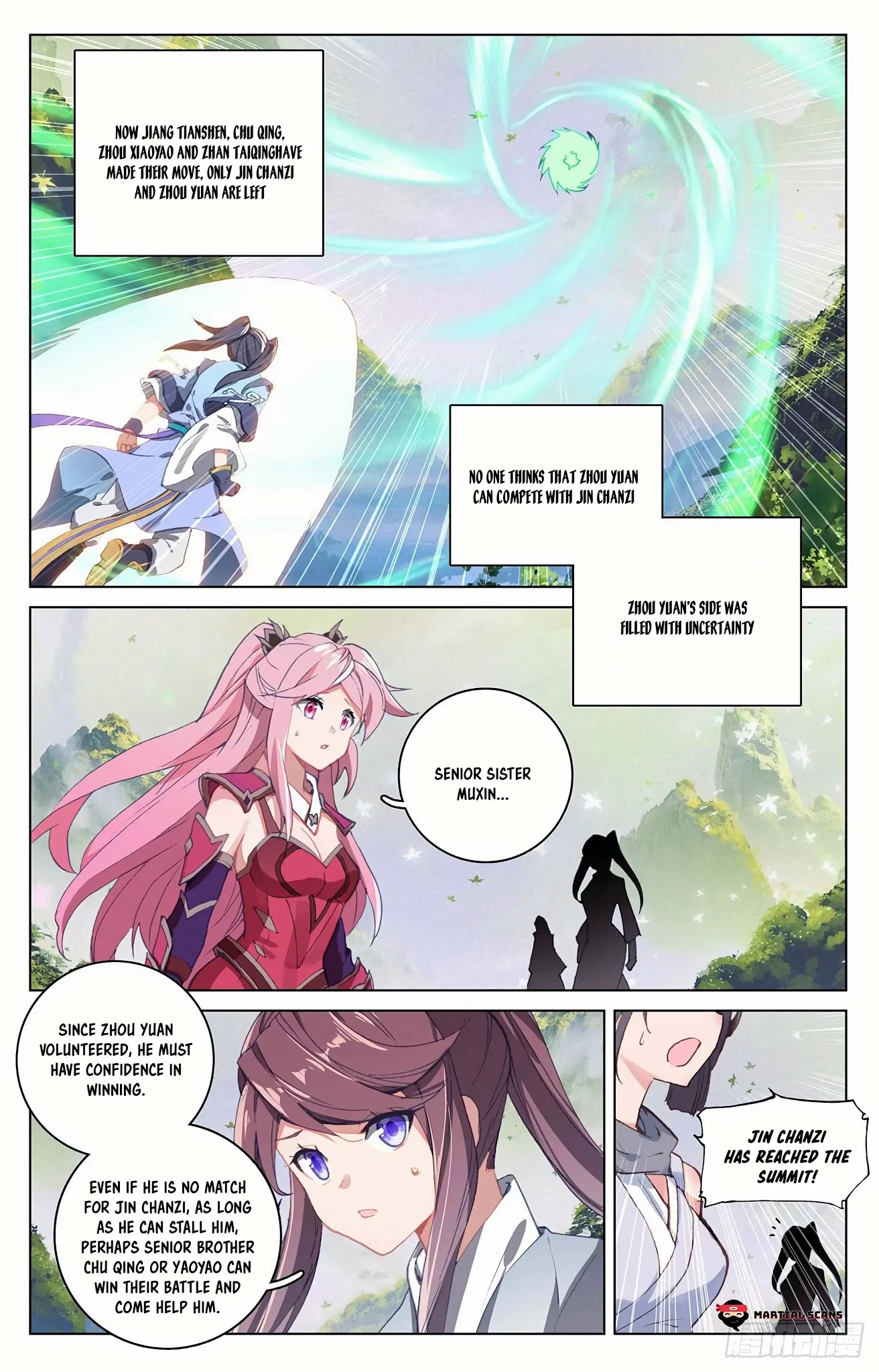 Yuan Zun Chapter 313.5 page 2 - Chapter 313.5: Jin Chanzi's Strength