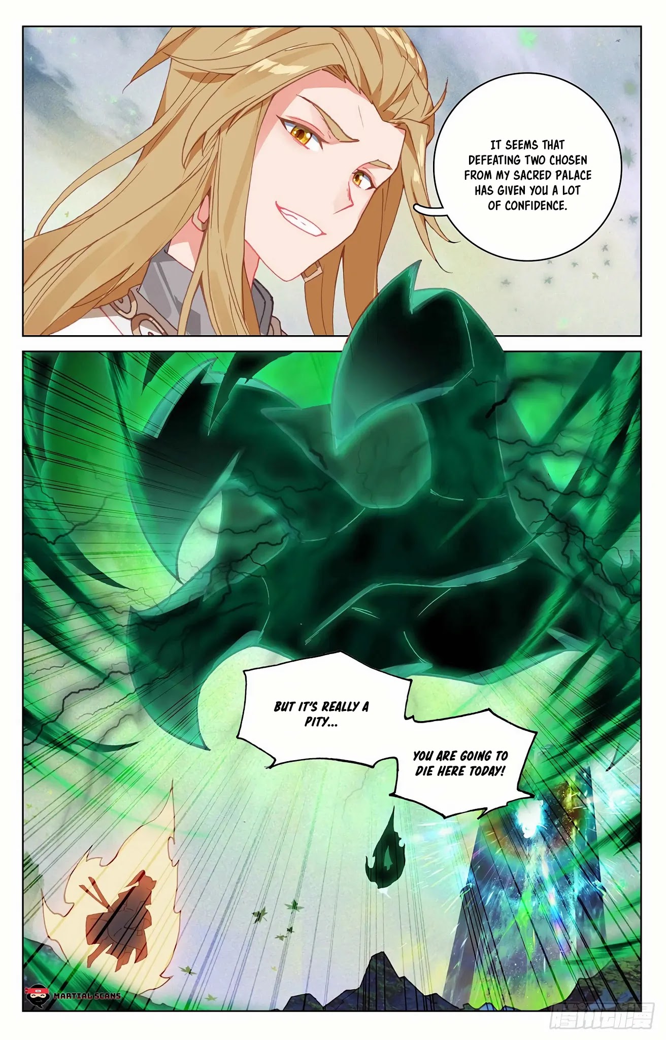 Yuan Zun Chapter 313.5 page 4 - Chapter 313.5: Jin Chanzi's Strength