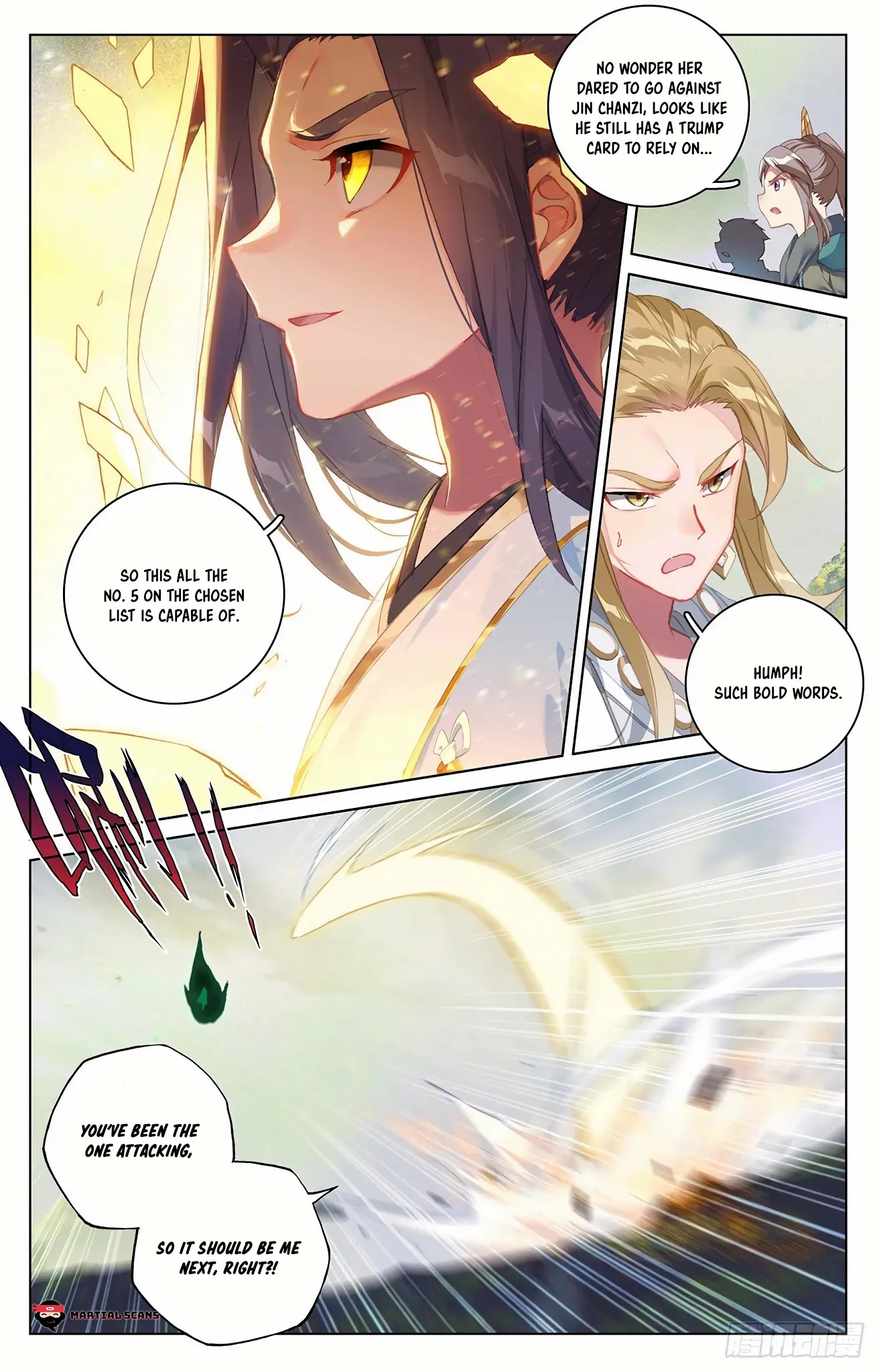 Yuan Zun Chapter 314.5 page 3 - Chapter 314.5: The Great Demon Toad Technique