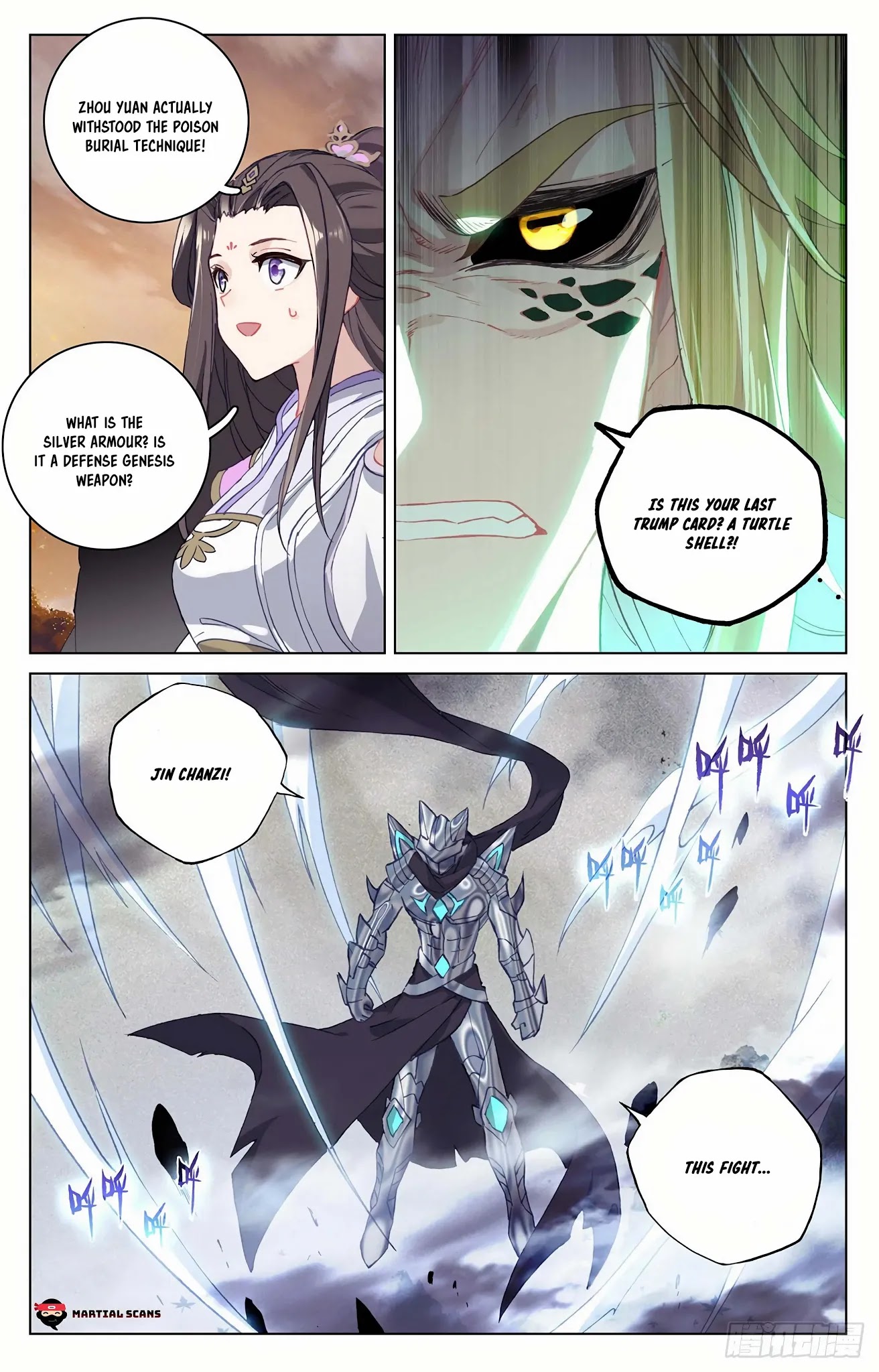 Yuan Zun Chapter 315.5 page 4 - Chapter 315.5: Silver Shadow Reappears
