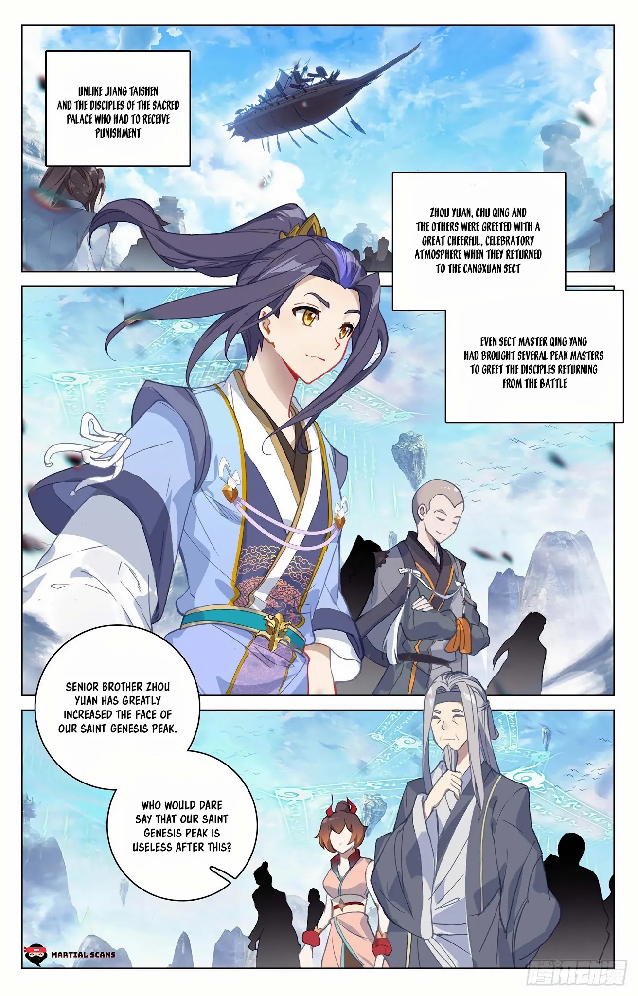 Yuan Zun Chapter 319 page 9 - Chapter 319: Return to the sect