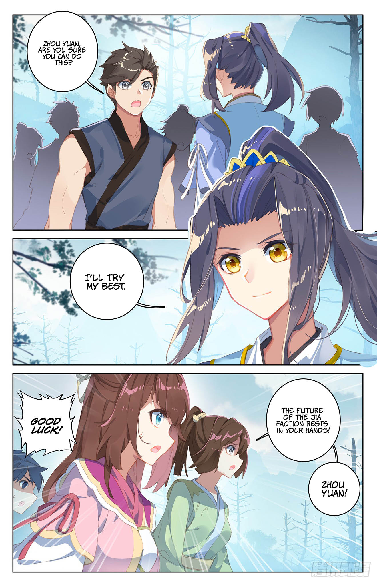 Yuan Zun Chapter 32 page 4 - Chapter 32: The Bet ( part 1)