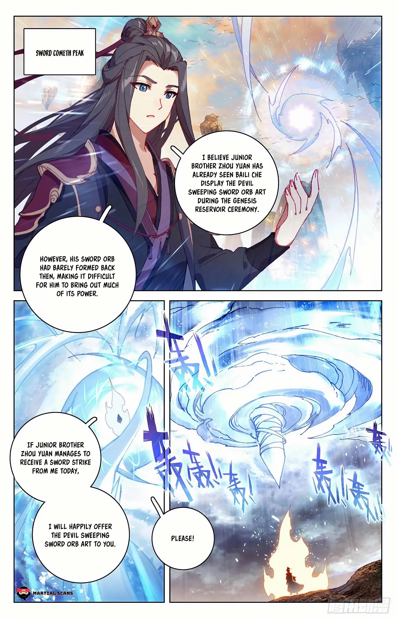 Yuan Zun Chapter 322.5 page 5 - Chapter 322.5: Celestial Shadow and Sword Orb