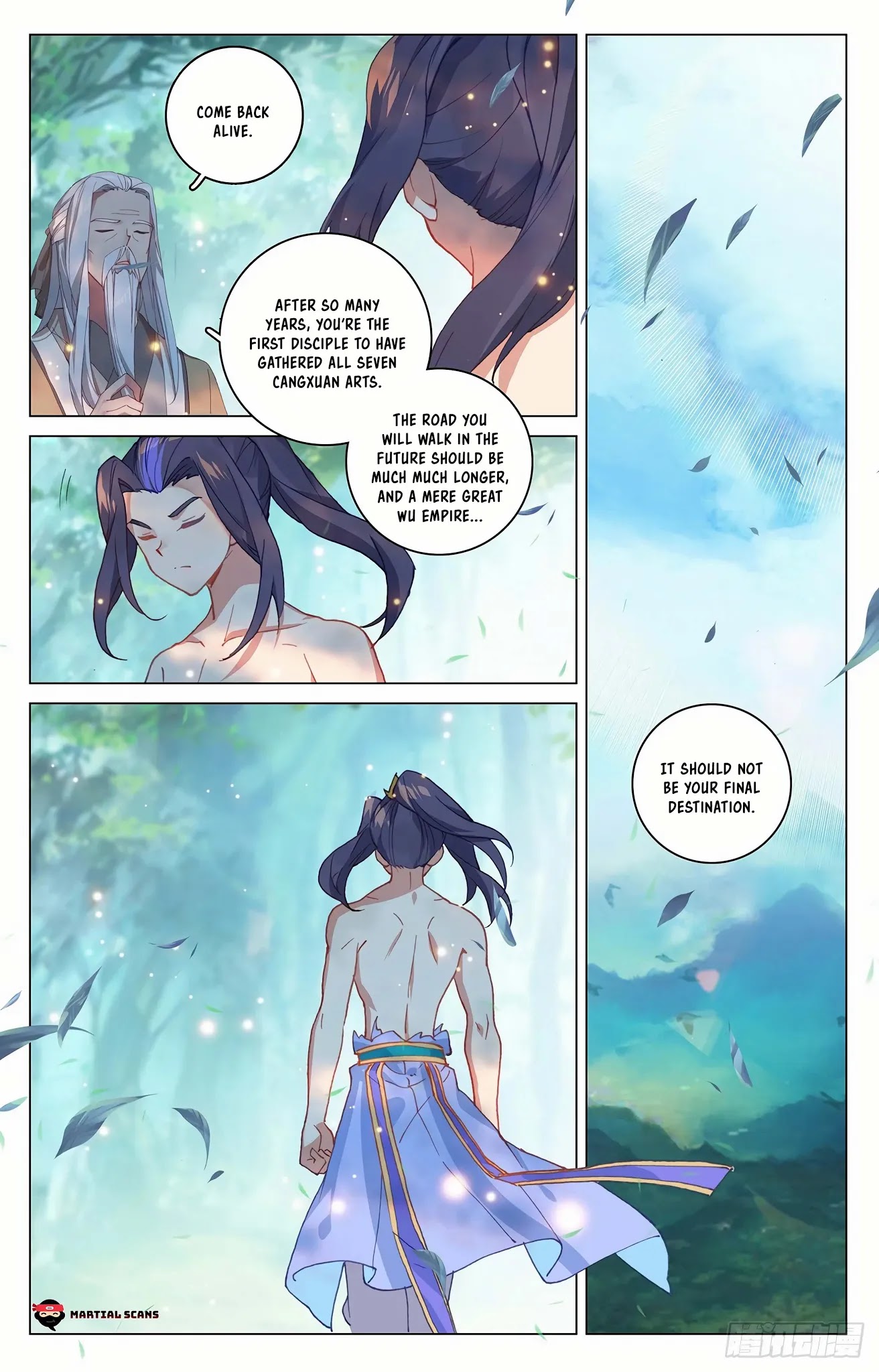 Yuan Zun Chapter 325.5 page 3 - Chapter 325.5: The Path Home
