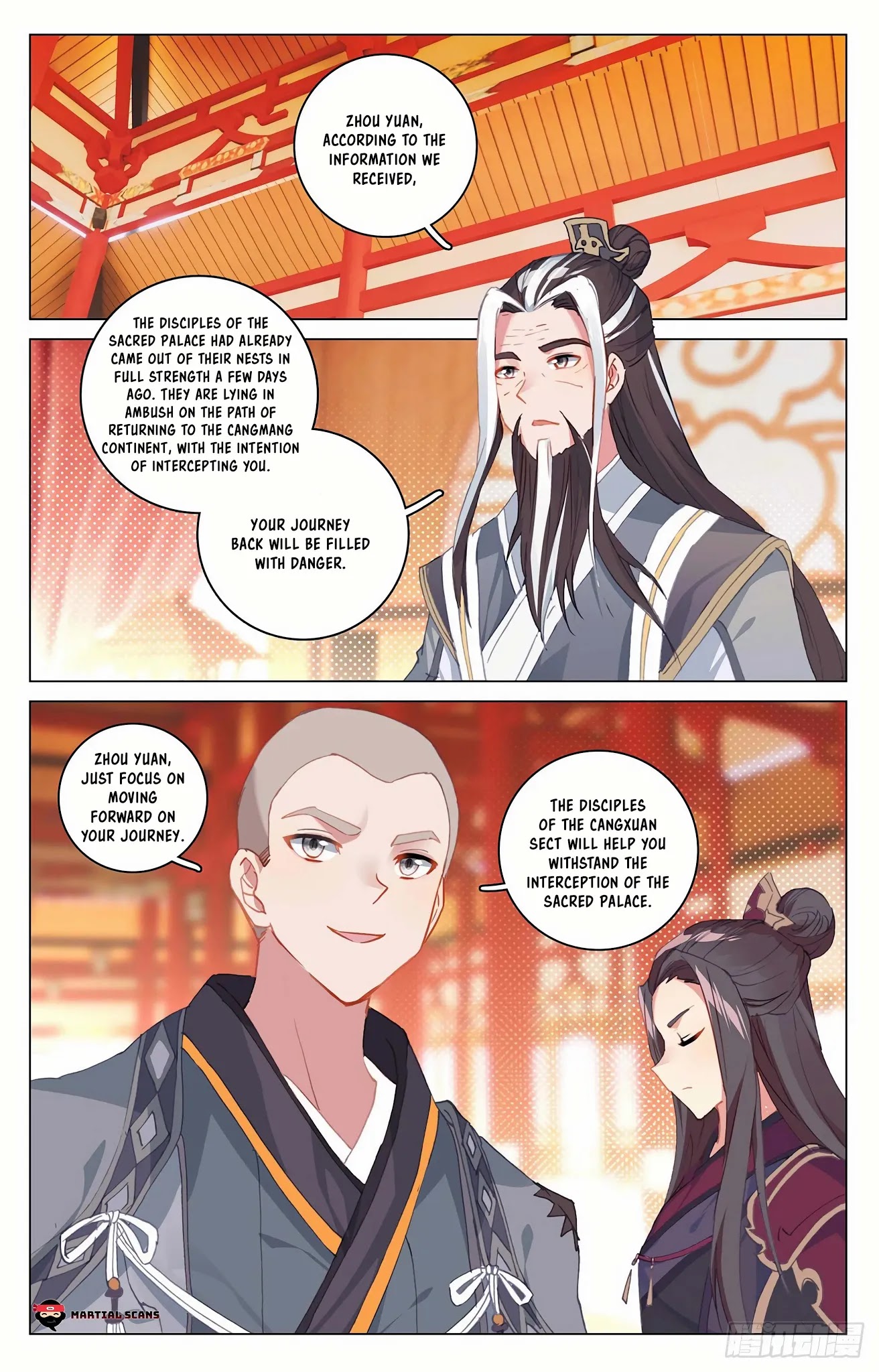 Yuan Zun Chapter 325.5 page 4 - Chapter 325.5: The Path Home