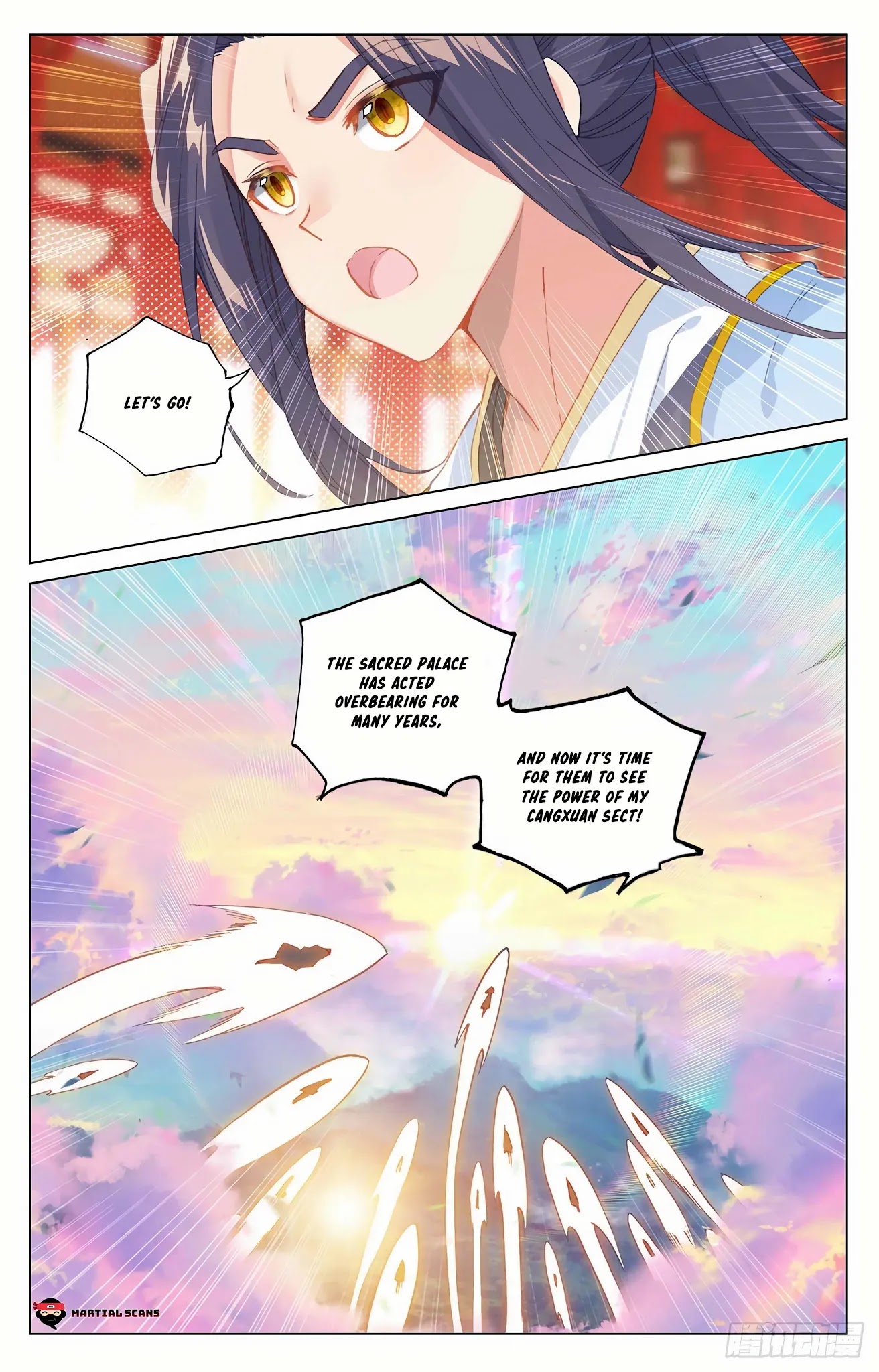 Yuan Zun Chapter 325.5 page 6 - Chapter 325.5: The Path Home