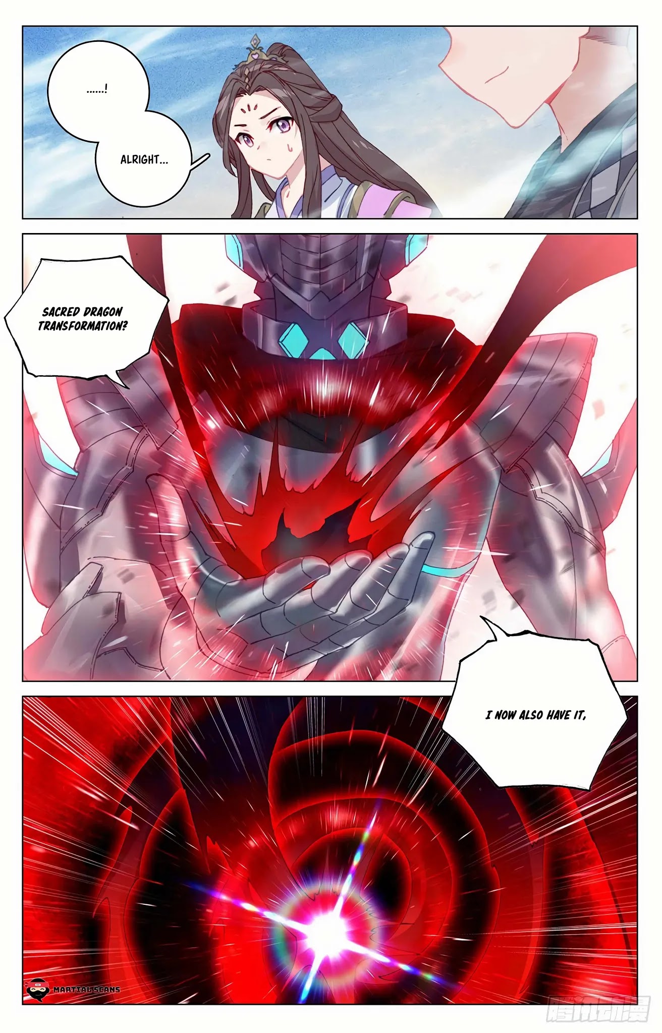 Yuan Zun Chapter 330 page 3 - Chapter 330: Asura Sacred Dragon Transformation vs Dragon’s Resentment Transformation