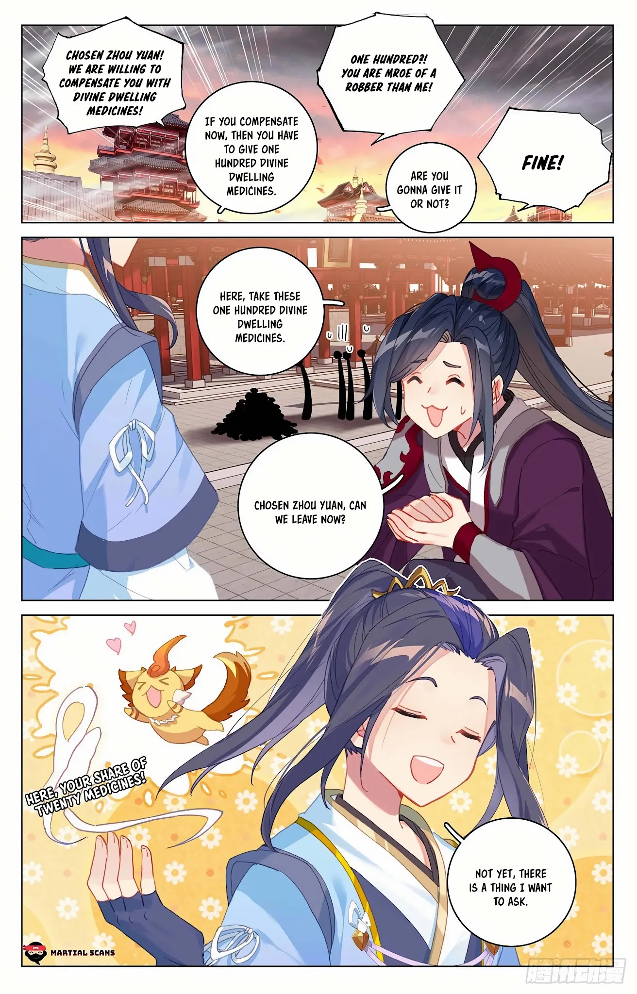 Yuan Zun Chapter 340.5 page 2 - Chapter 340.5: A familiar place