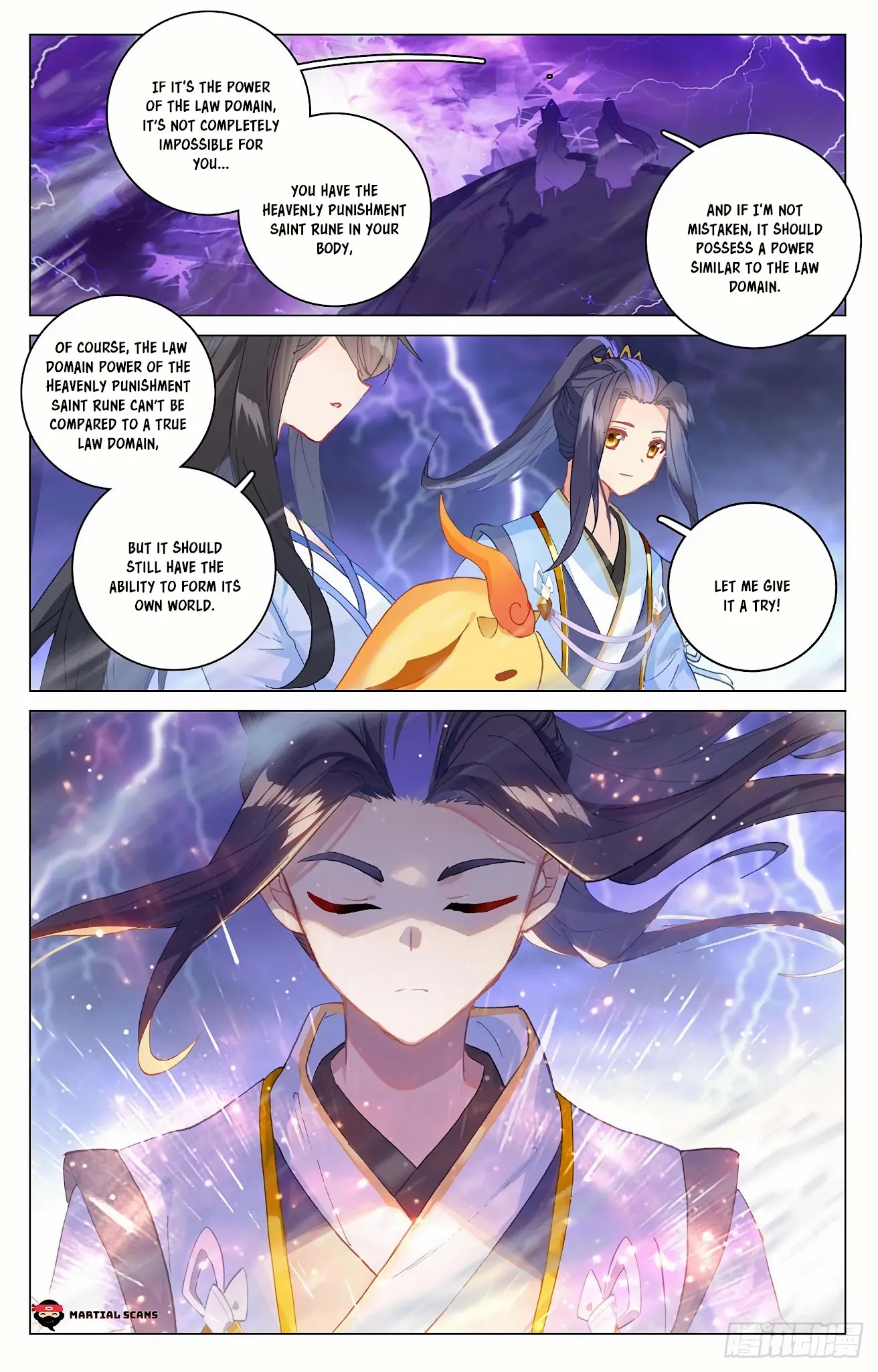 Yuan Zun Chapter 342 page 6 - Chapter 342: Two-feet Law Domain