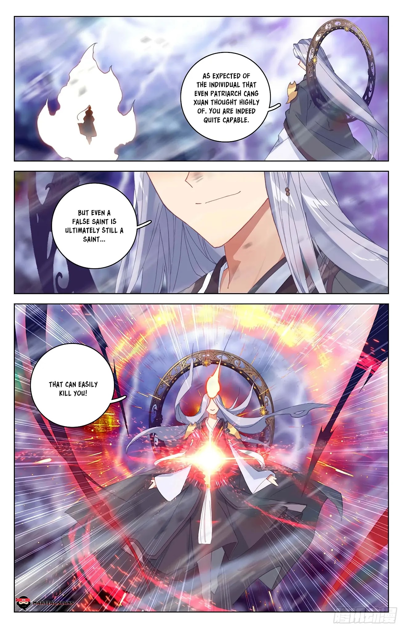 Yuan Zun Chapter 346.5 page 9 - Chapter 346.5: False Saint