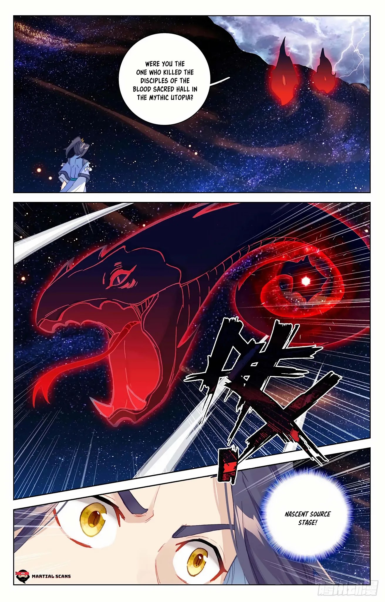 Yuan Zun Chapter 347.5 page 2 - Chapter 347.5: Hall Master of the Blood Sacred Hall