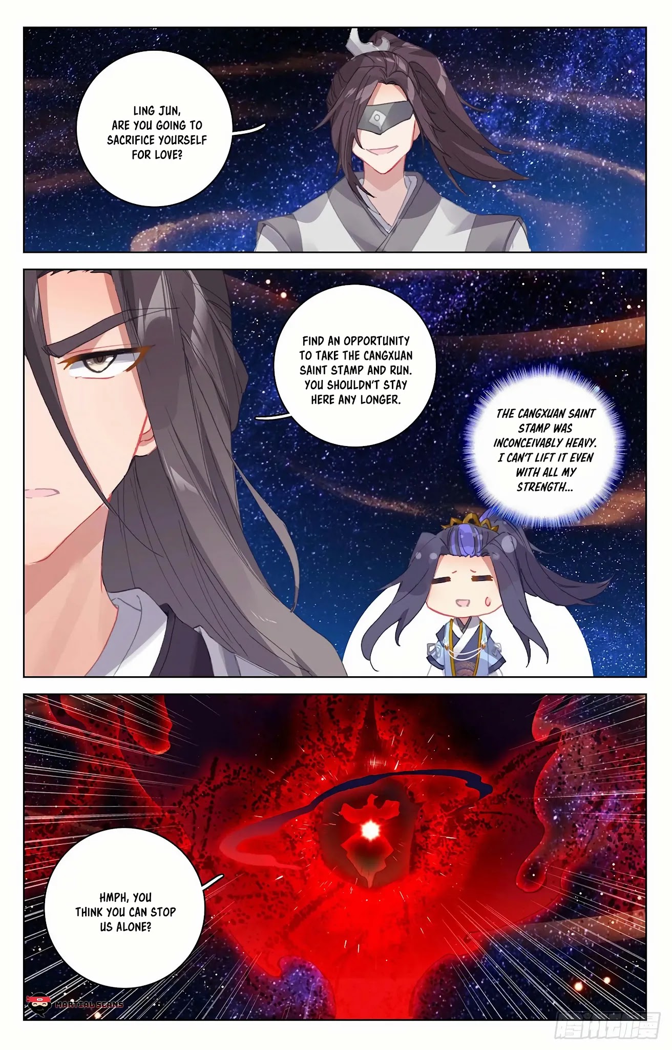 Yuan Zun Chapter 347.5 page 4 - Chapter 347.5: Hall Master of the Blood Sacred Hall