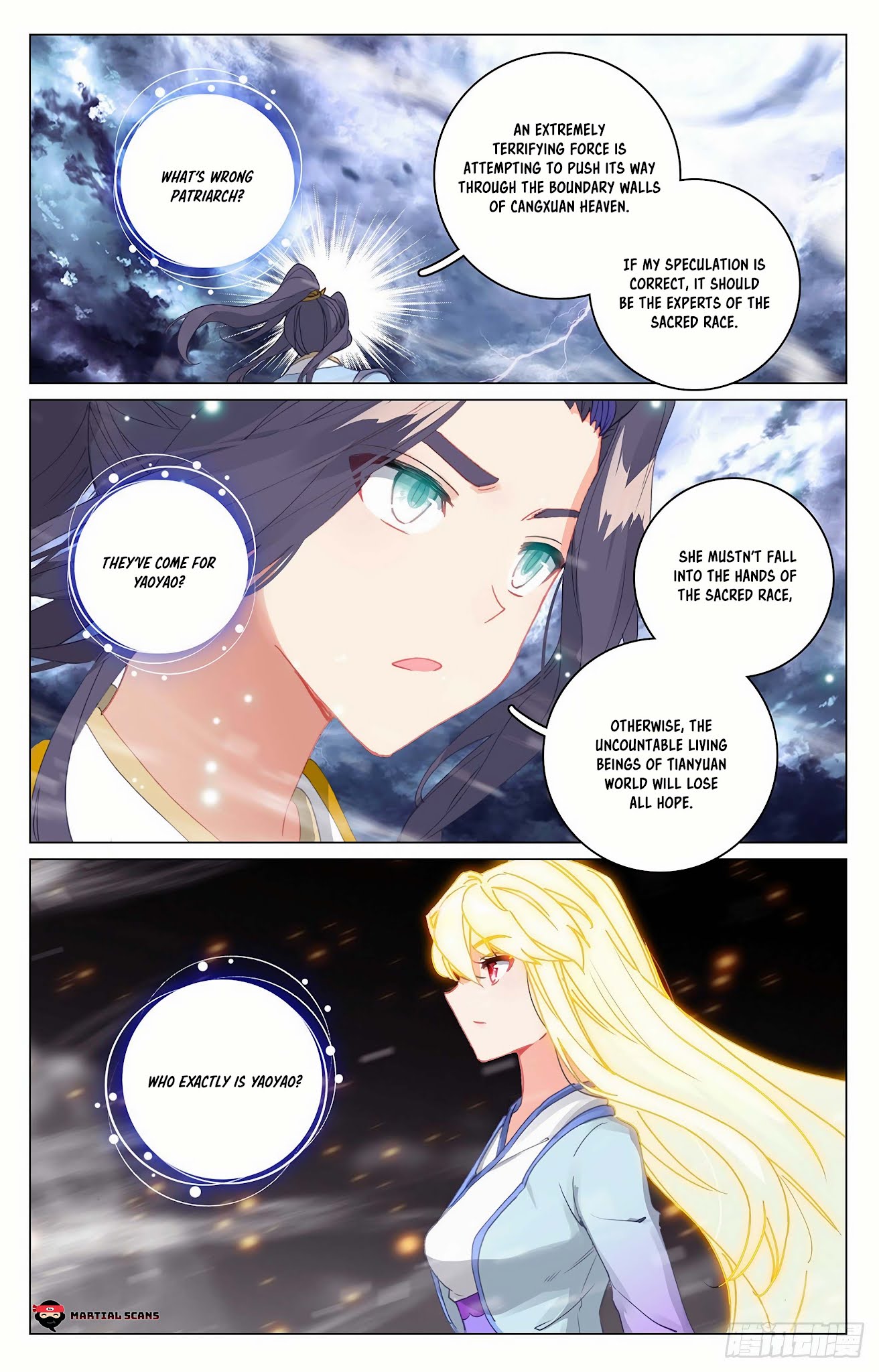 Yuan Zun Chapter 354.5 page 3 - Chapter 354.5: Beaten Back