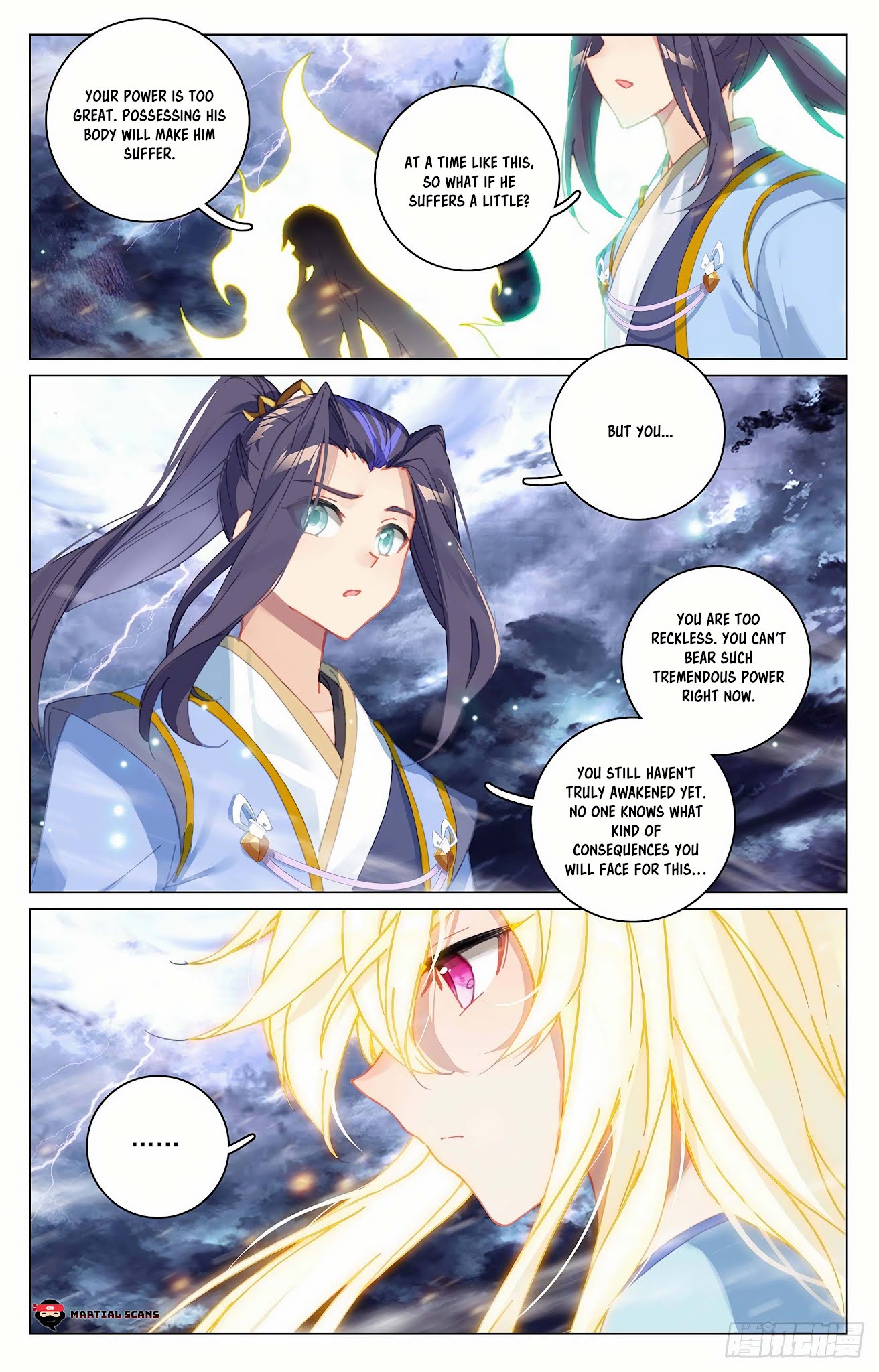 Yuan Zun Chapter 354.5 page 4 - Chapter 354.5: Beaten Back