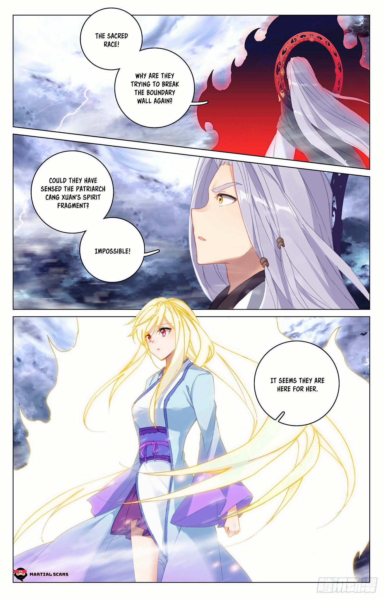 Yuan Zun Chapter 354.5 page 5 - Chapter 354.5: Beaten Back