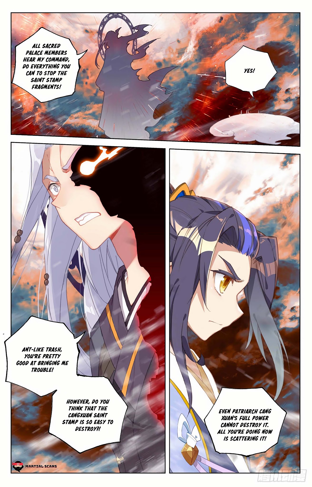 Yuan Zun Chapter 357.5 page 4 - Chapter 357.5: Destroying the Stamp