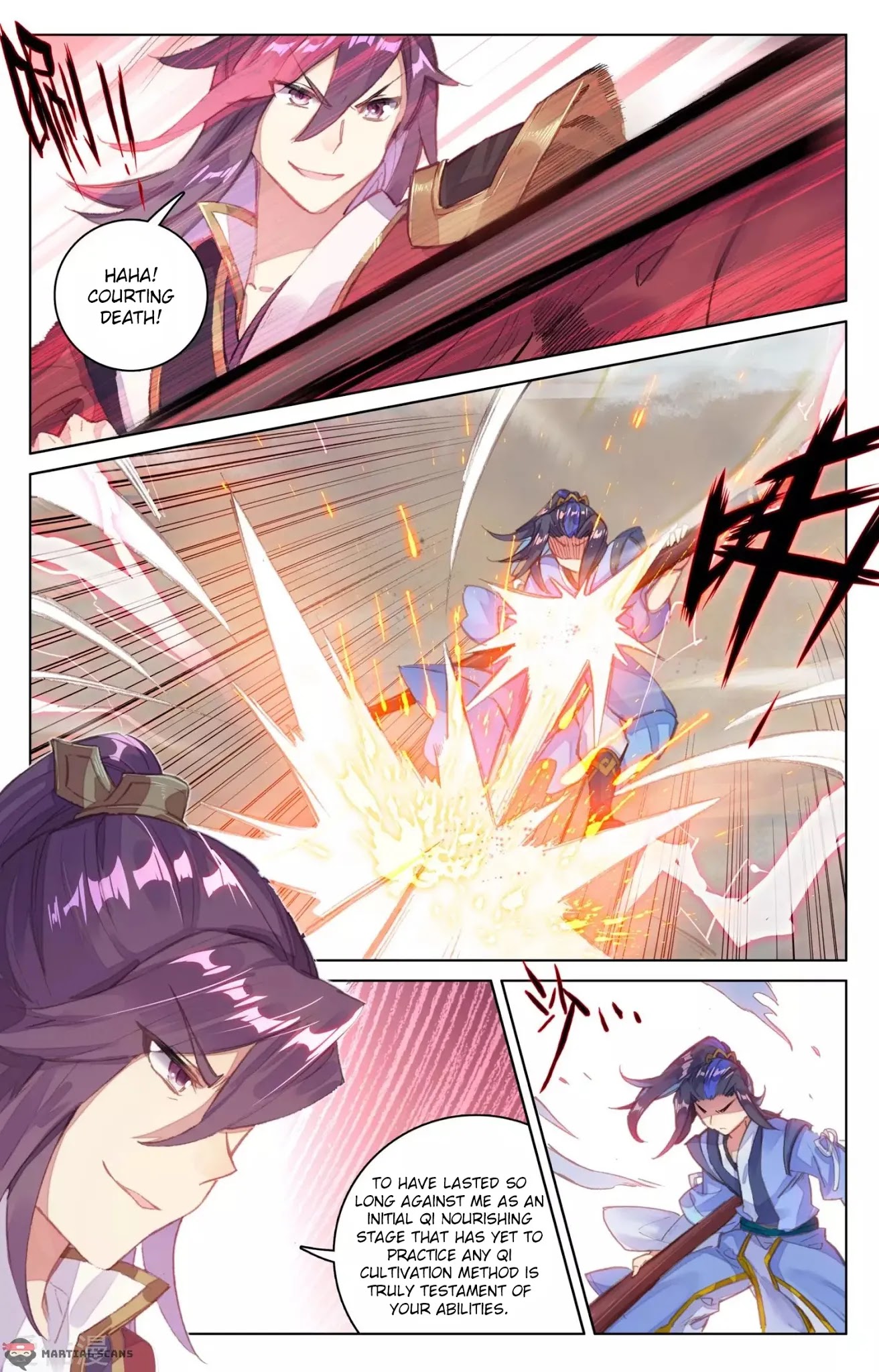 Yuan Zun Chapter 61.5 page 3 - Chapter 61.5: Battling Qi Hao