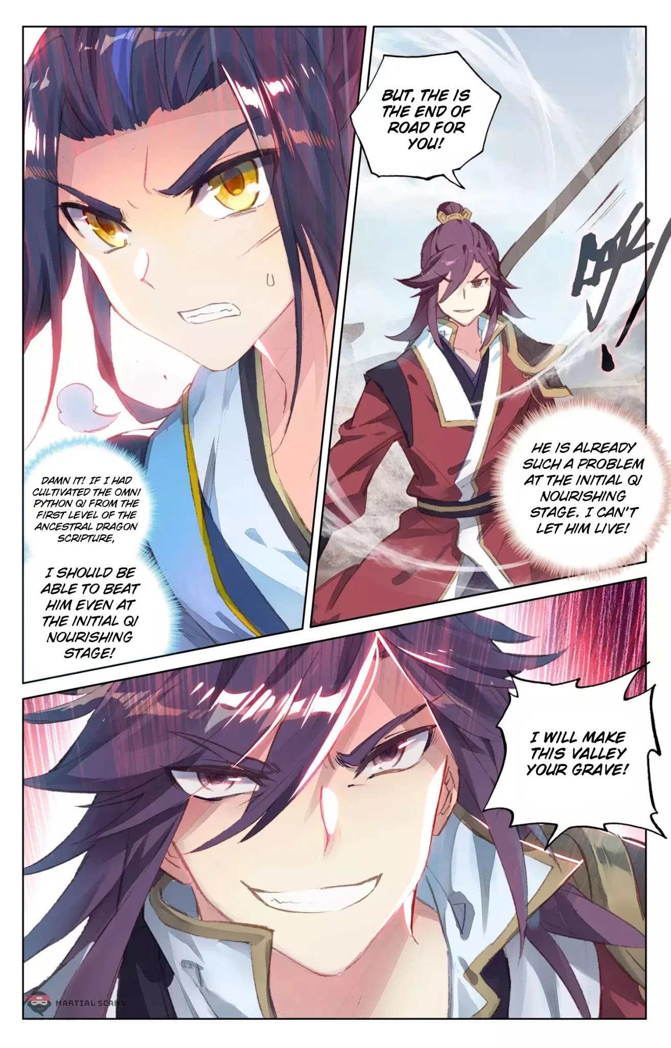 Yuan Zun Chapter 61.5 page 4 - Chapter 61.5: Battling Qi Hao