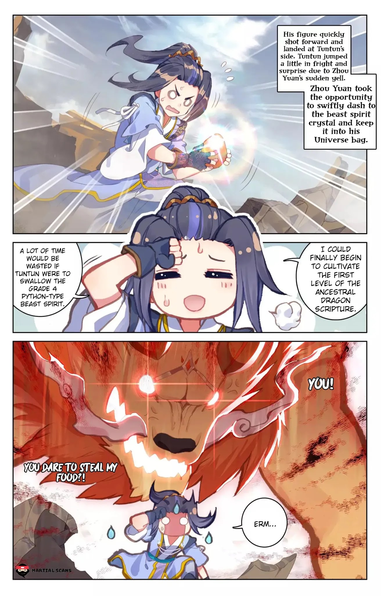 Yuan Zun Chapter 63.5 page 5 - Chapter 63.5: Grade 4 Python-type Beast Spirit