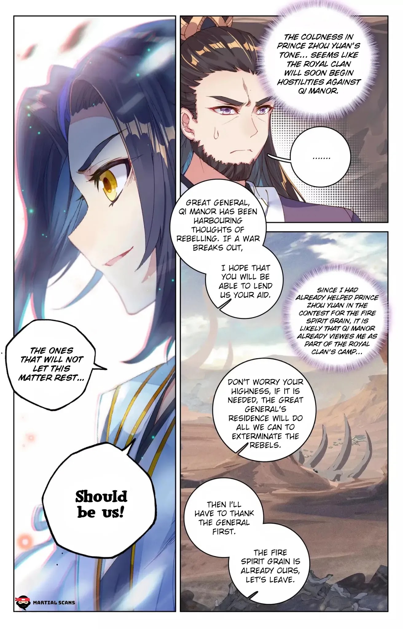 Yuan Zun Chapter 64.5 page 4 - Chapter 64.5: Left Behind Treasures