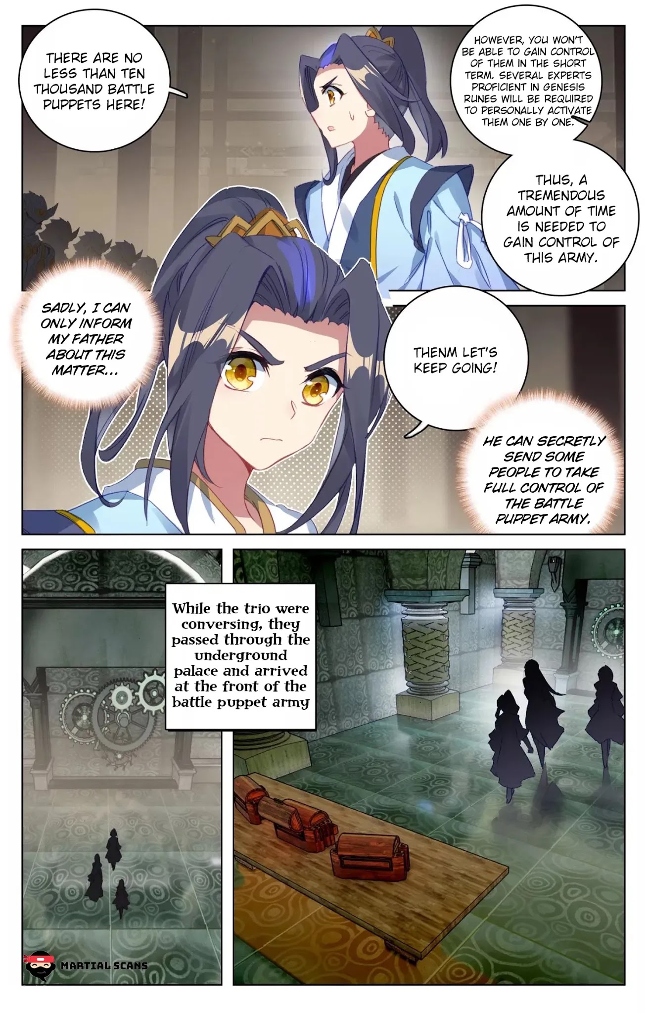 Yuan Zun Chapter 65 page 7 - Chapter 65: Underground Palace