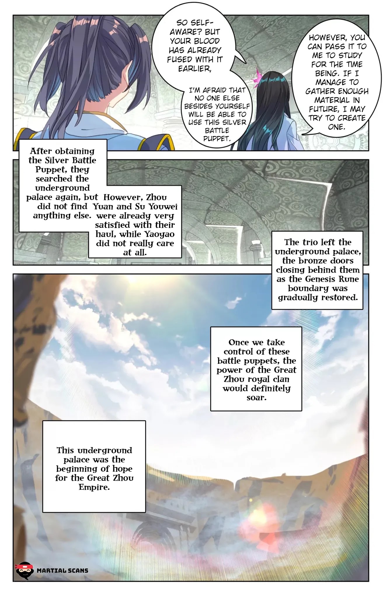 Yuan Zun Chapter 66.5 page 2 - Chapter 66.5: Silver Battle Puppet (Part 2)