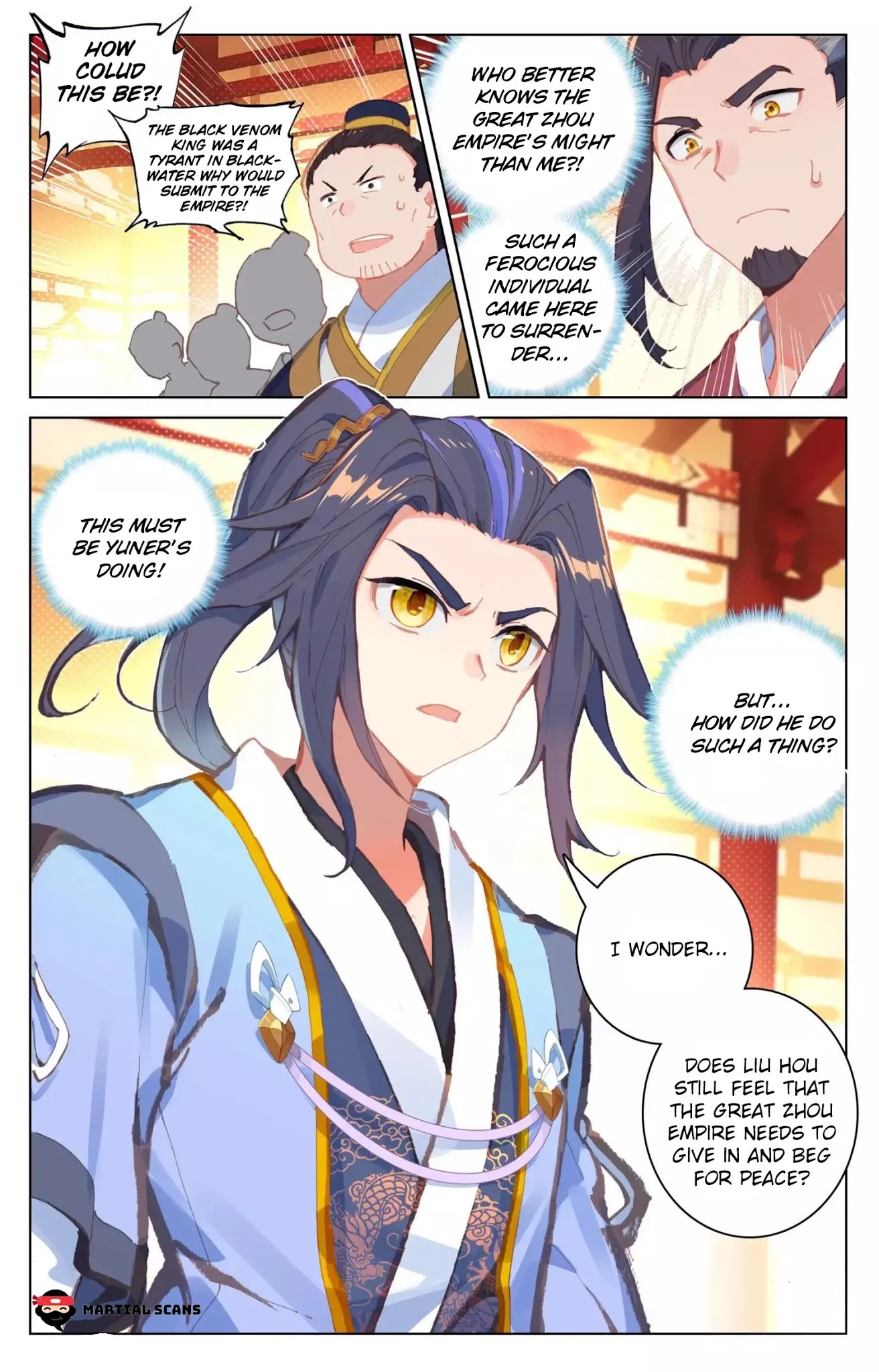 Yuan Zun Chapter 67.5 page 2 - Chapter 67.5: Declaration of War