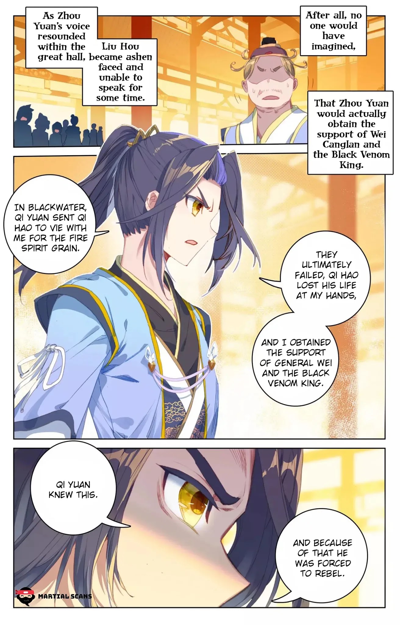Yuan Zun Chapter 67.5 page 3 - Chapter 67.5: Declaration of War