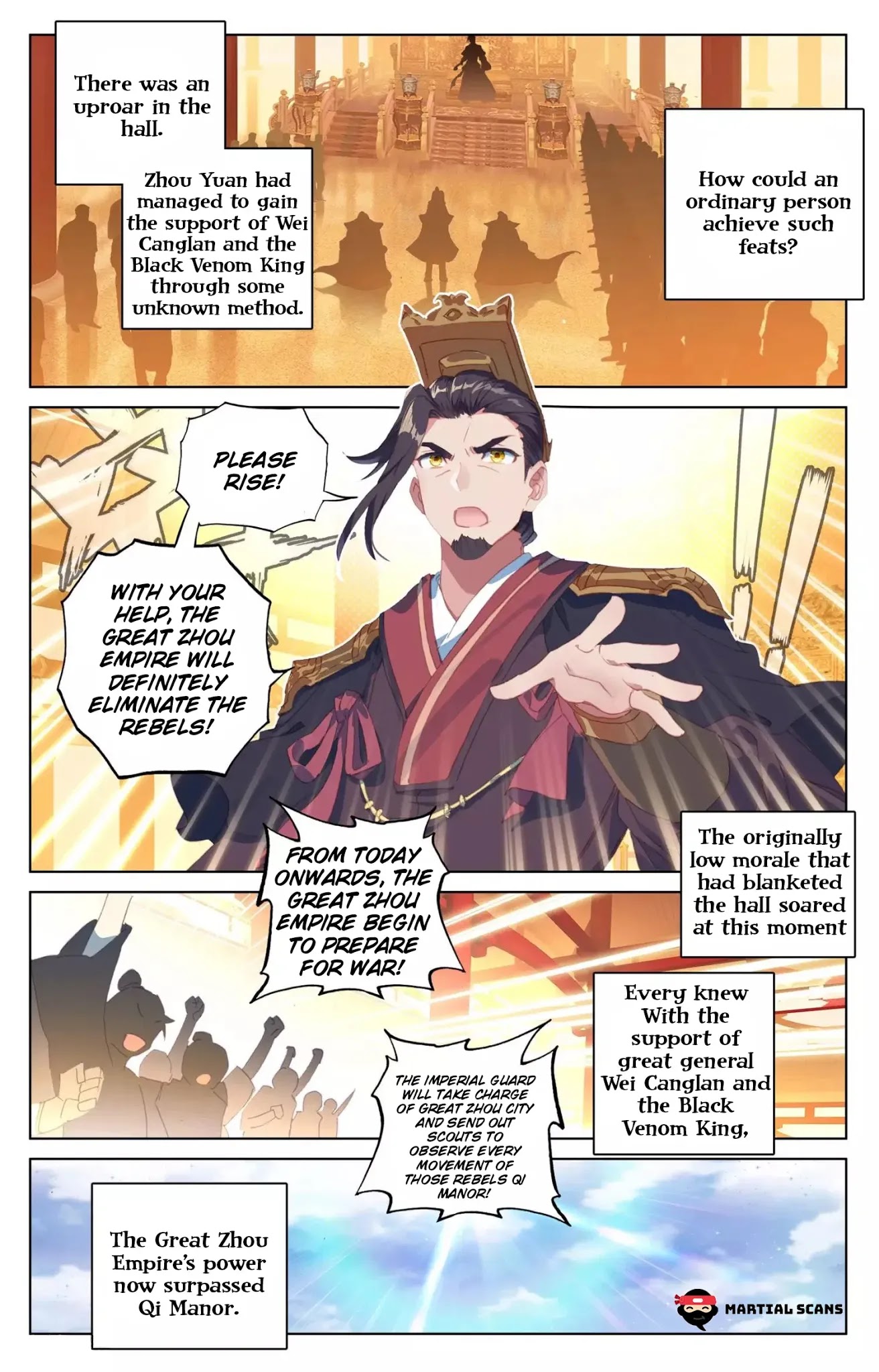 Yuan Zun Chapter 67.5 page 4 - Chapter 67.5: Declaration of War