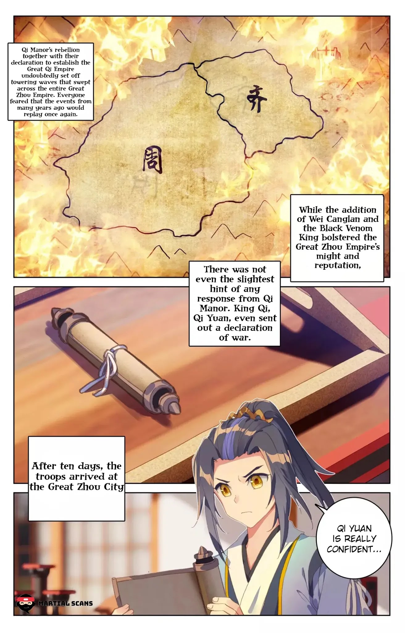 Yuan Zun Chapter 67.5 page 8 - Chapter 67.5: Declaration of War