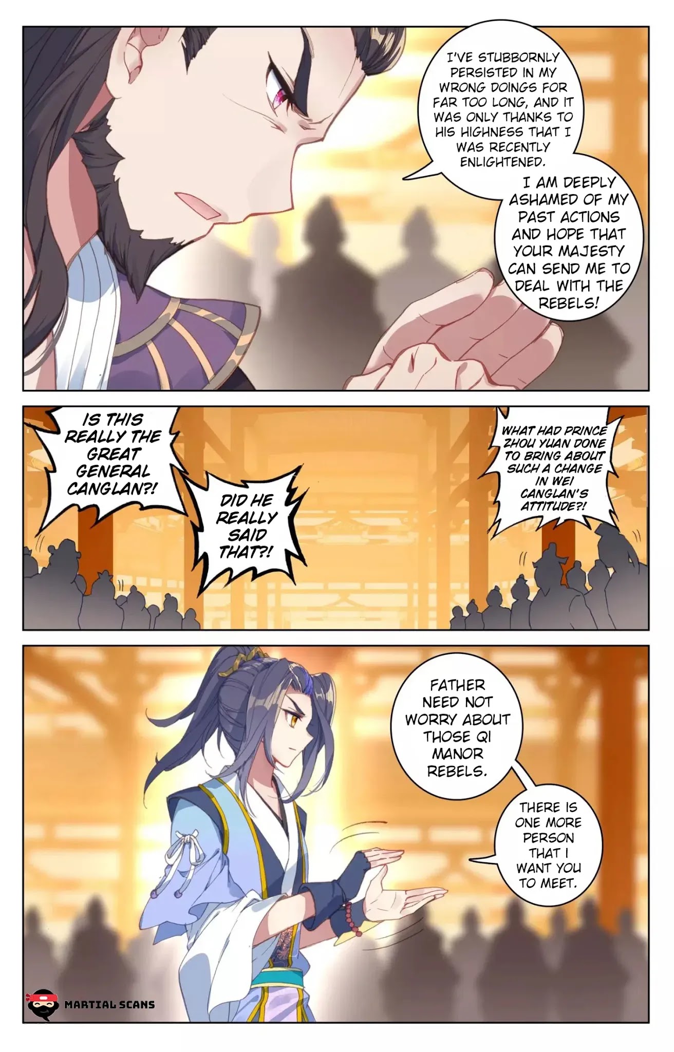 Yuan Zun Chapter 67 page 8 - Chapter 67: Dispute