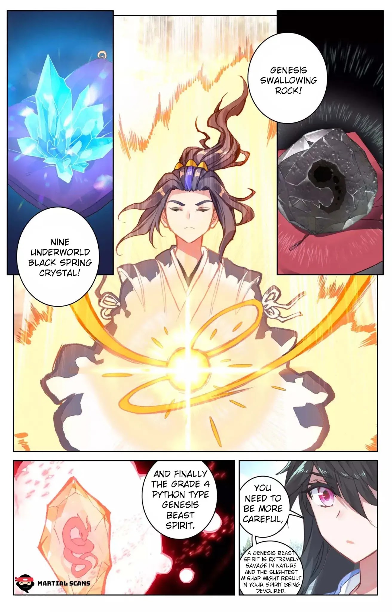 Yuan Zun Chapter 68.5 page 3 - Chapter 68.5: Omni Python Qi (Part 2)