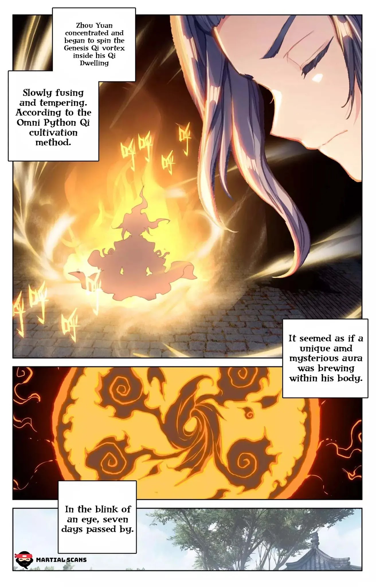 Yuan Zun Chapter 68.5 page 5 - Chapter 68.5: Omni Python Qi (Part 2)