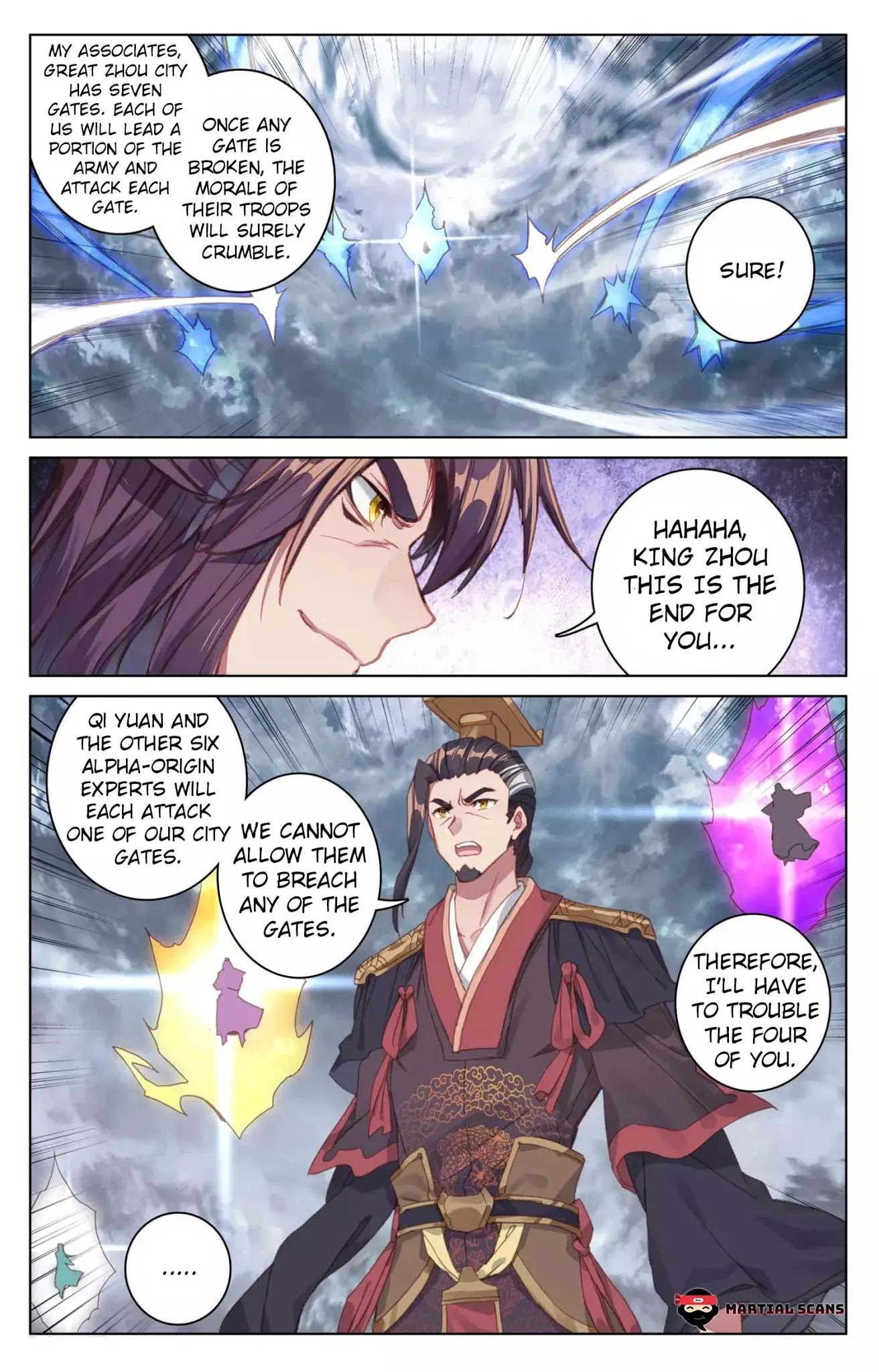 Yuan Zun Chapter 70 page 8 - Chapter 70: Besieged City