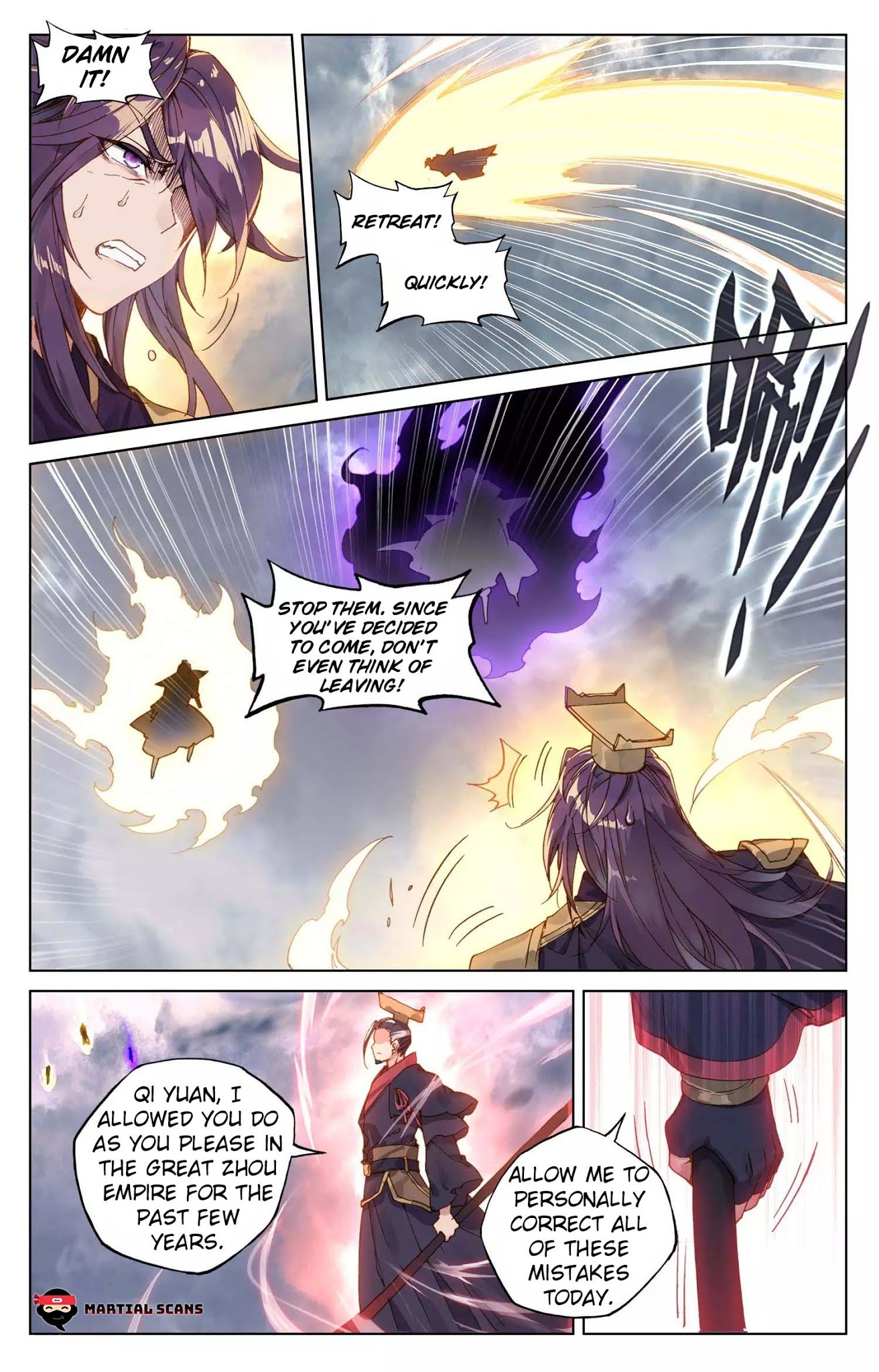 Yuan Zun Chapter 75 page 3 - Chapter 75: End of the War