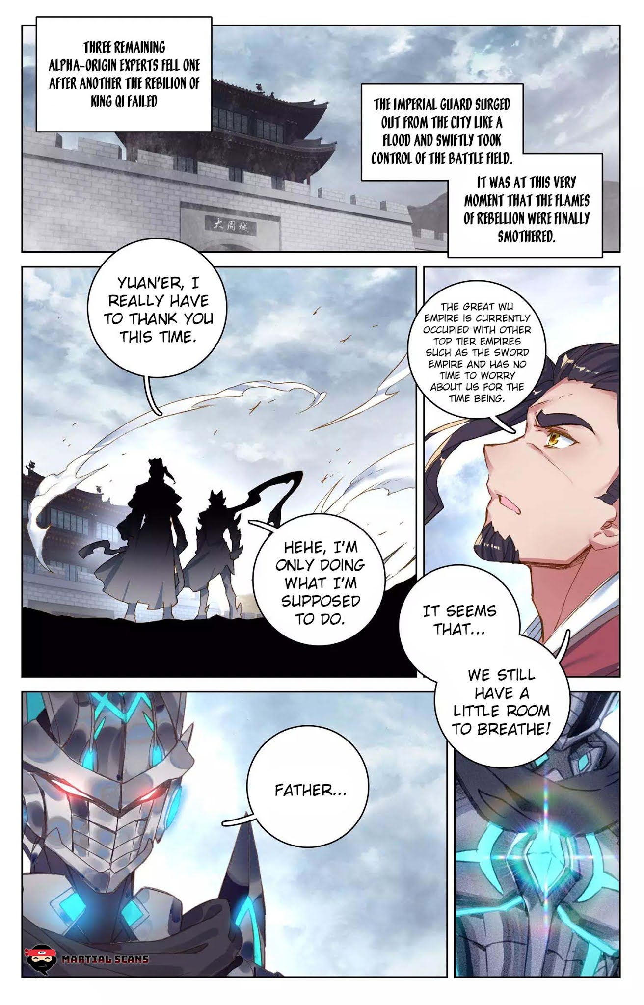 Yuan Zun Chapter 75 page 8 - Chapter 75: End of the War