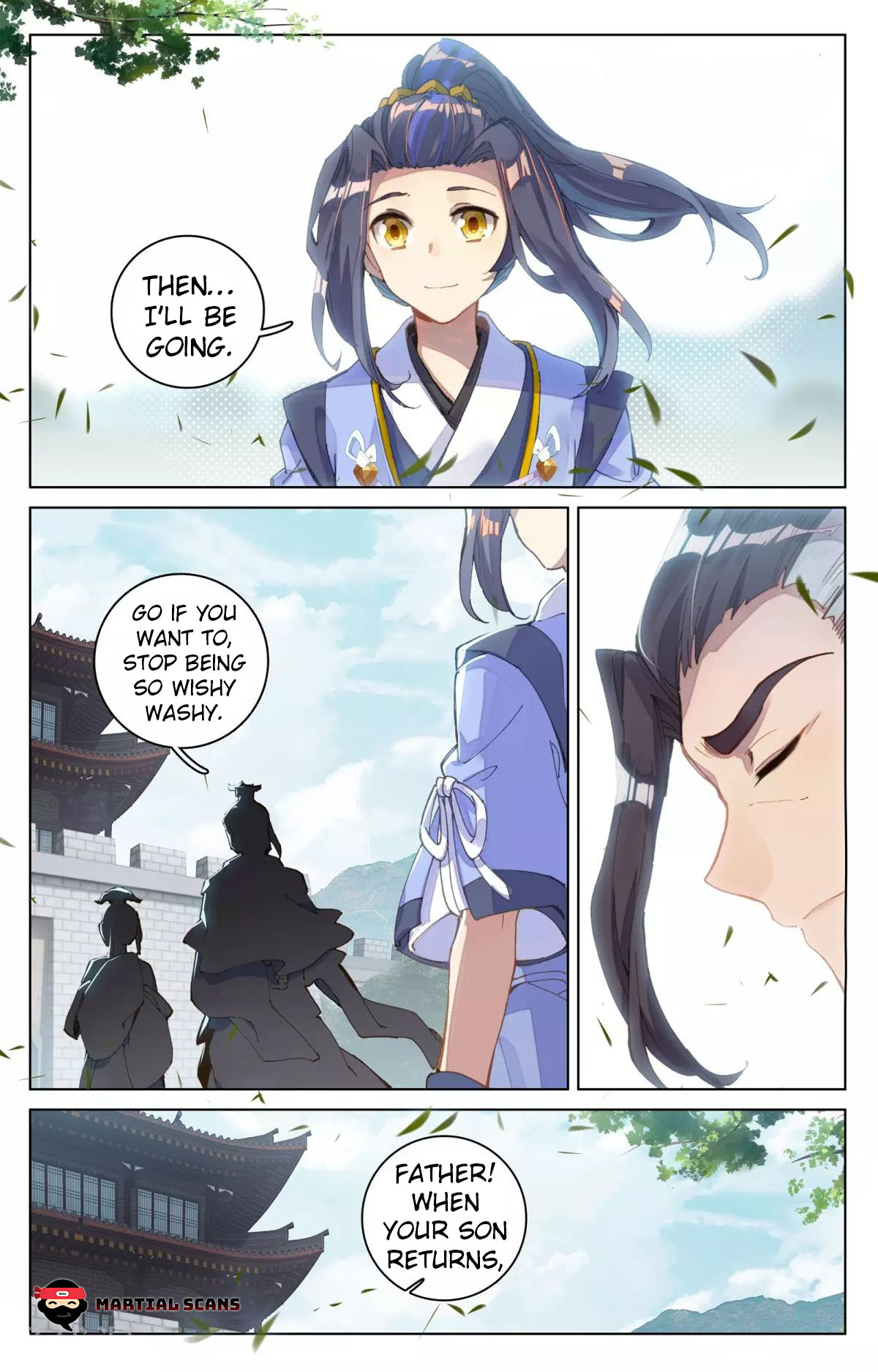 Yuan Zun Chapter 77.5 page 3 - Chapter 77.5: Gathering Clouds