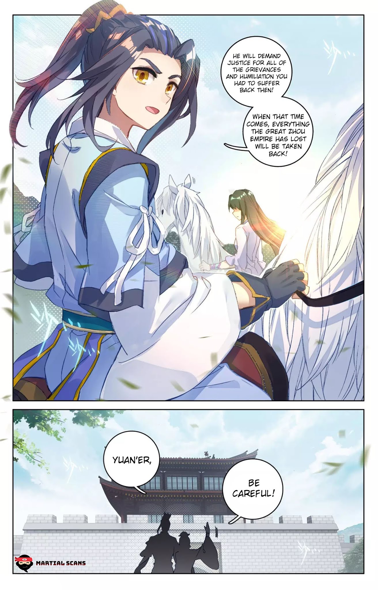 Yuan Zun Chapter 77.5 page 4 - Chapter 77.5: Gathering Clouds