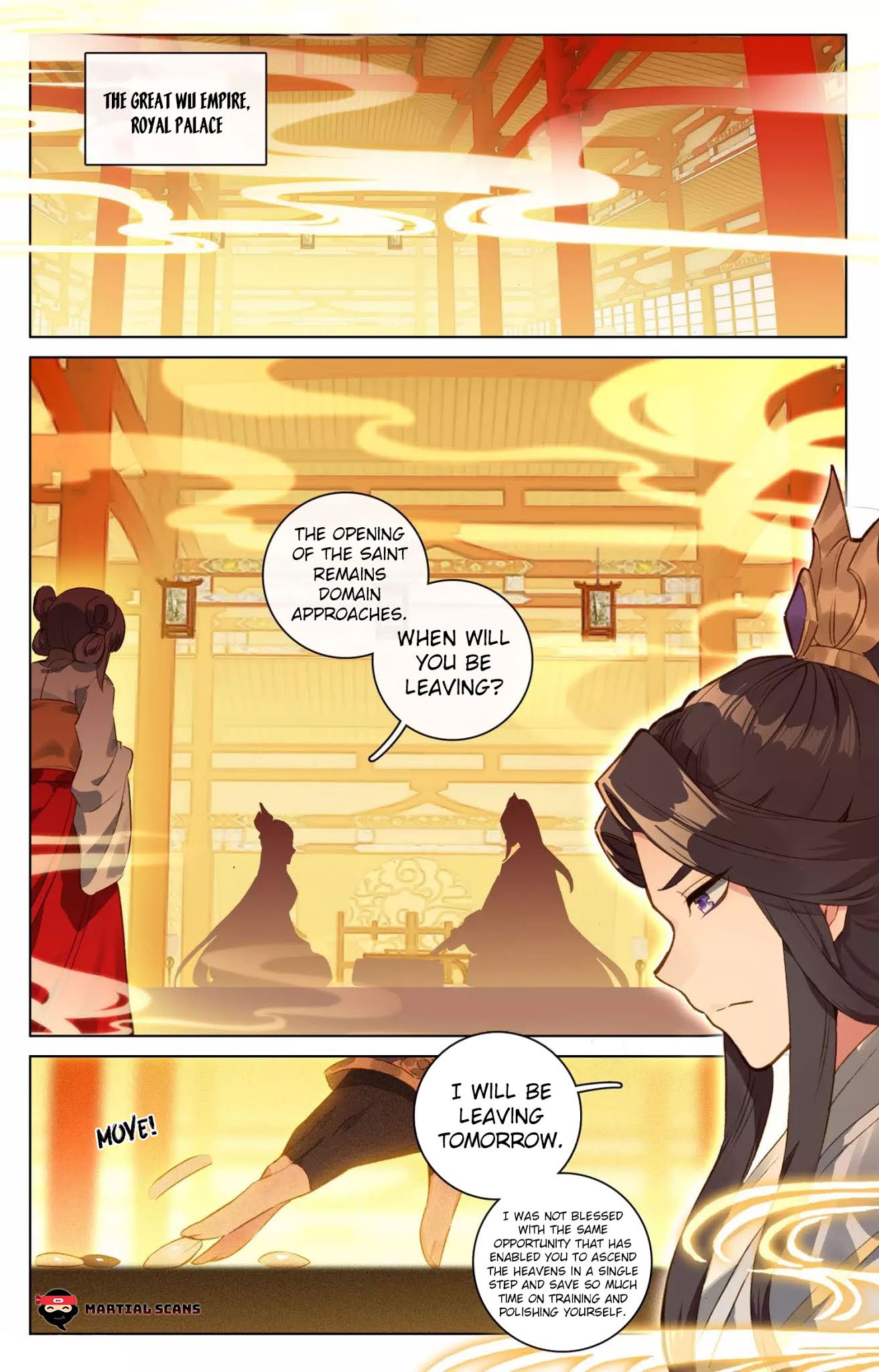 Yuan Zun Chapter 77.5 page 6 - Chapter 77.5: Gathering Clouds