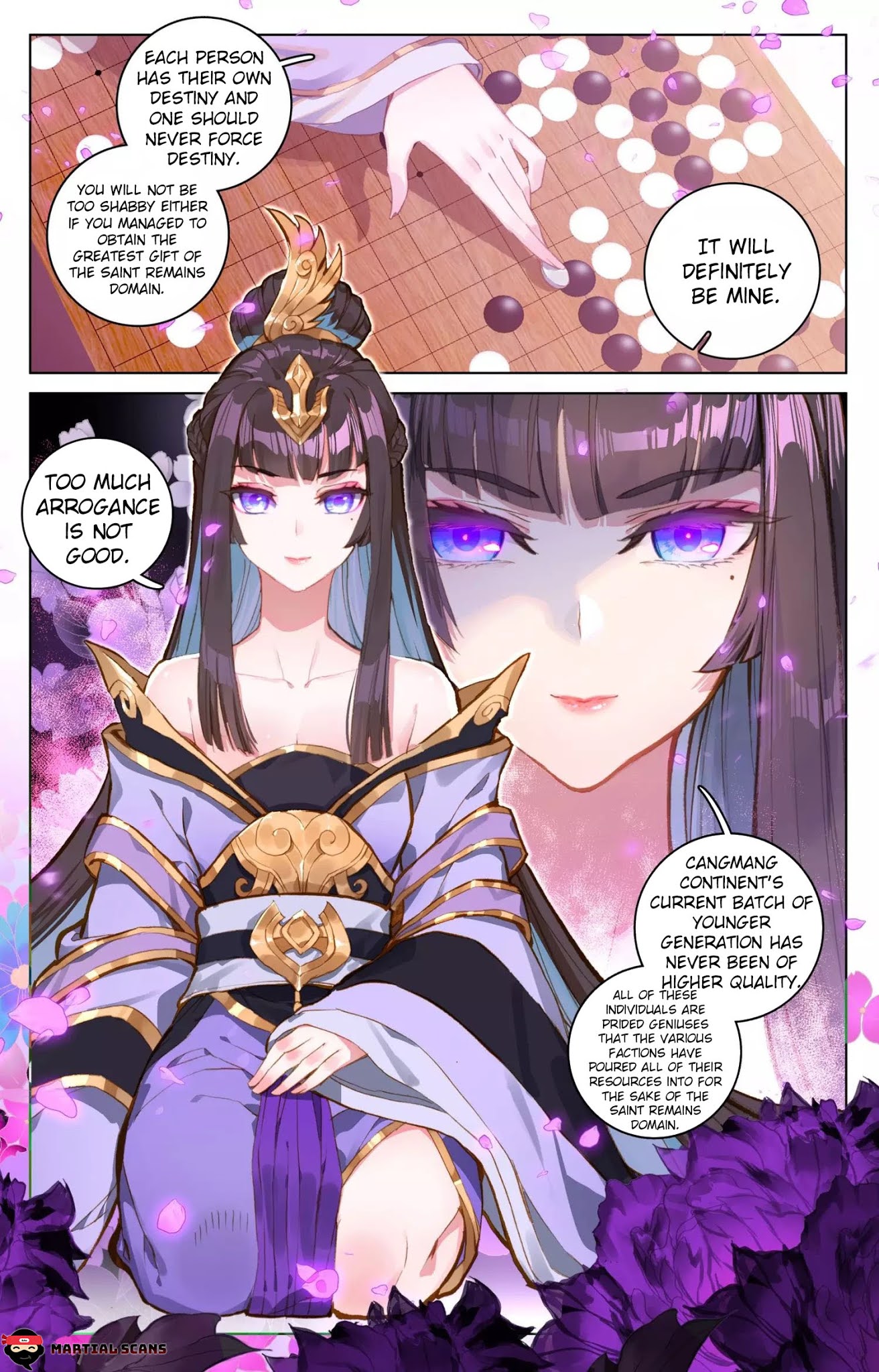 Yuan Zun Chapter 77.5 page 7 - Chapter 77.5: Gathering Clouds